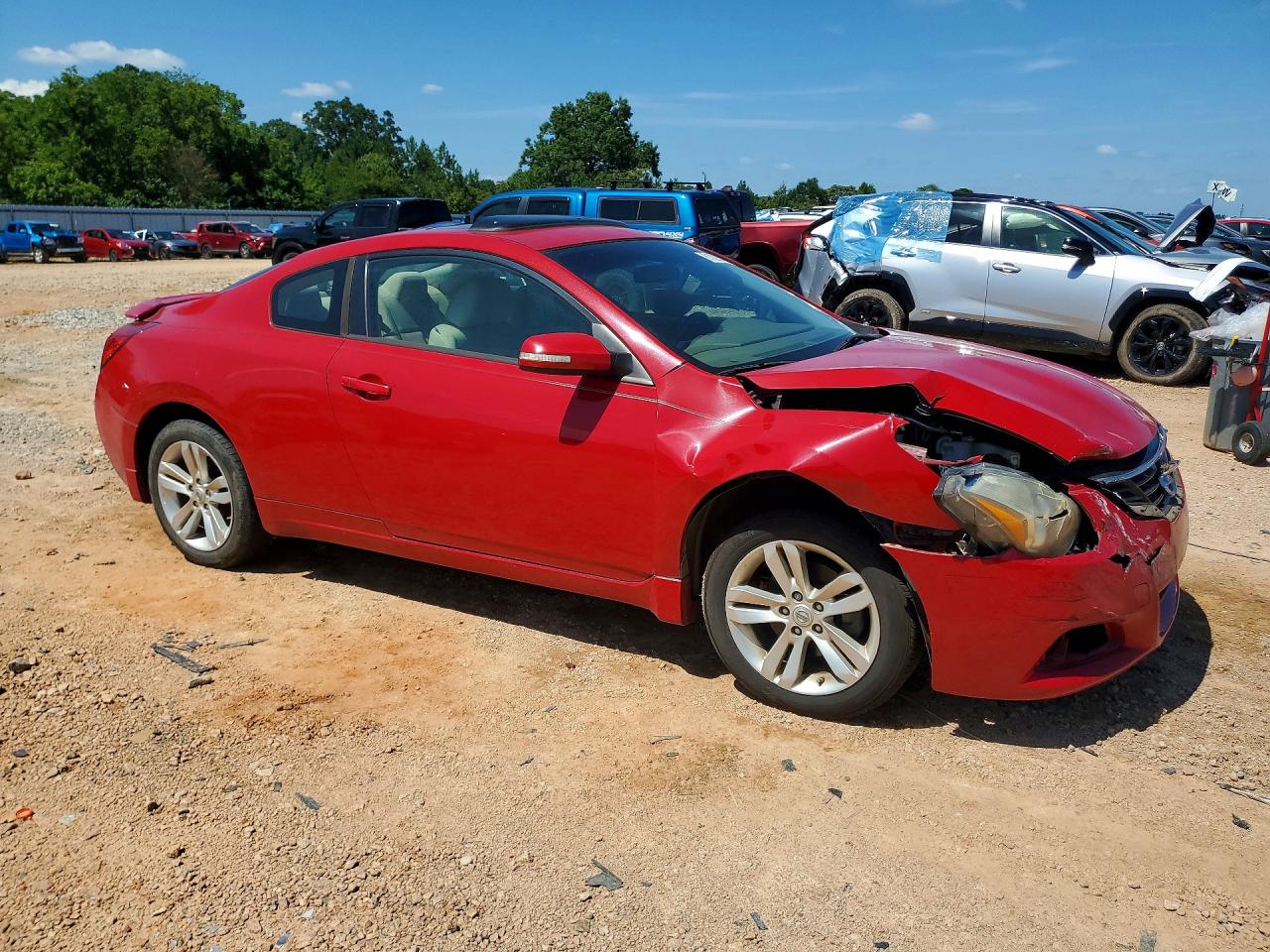 2012 Nissan Altima Red vin: 1N4AL2EP0CC159297