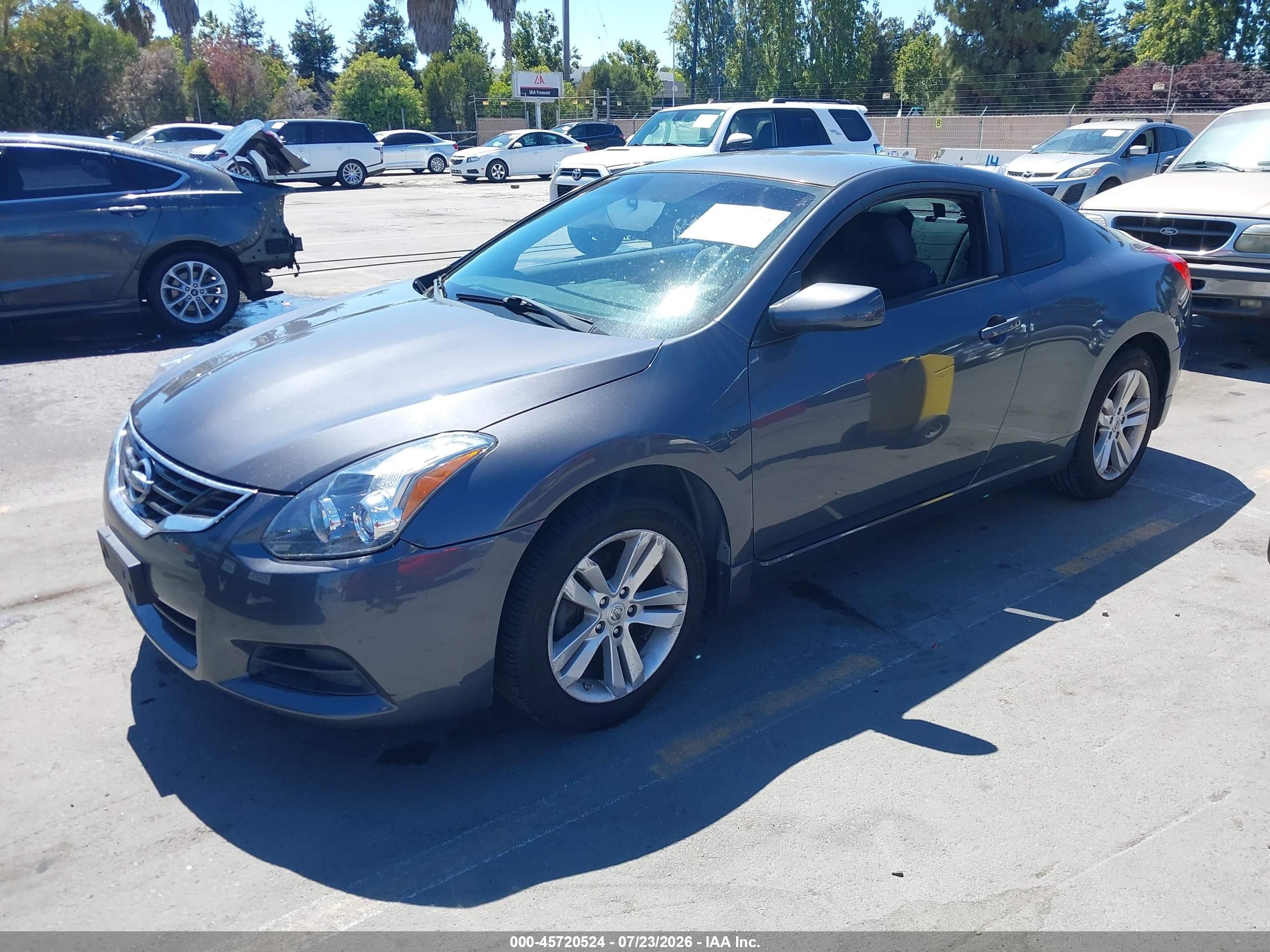 2012 Nissan Altima 2.5 S Gray vin: 1N4AL2EP0CC202097