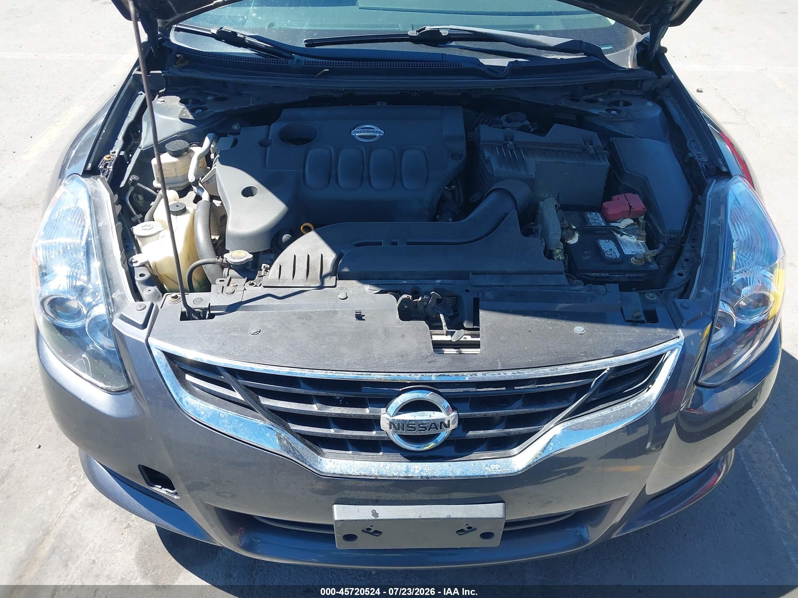 2012 Nissan Altima 2.5 S Gray vin: 1N4AL2EP0CC202097