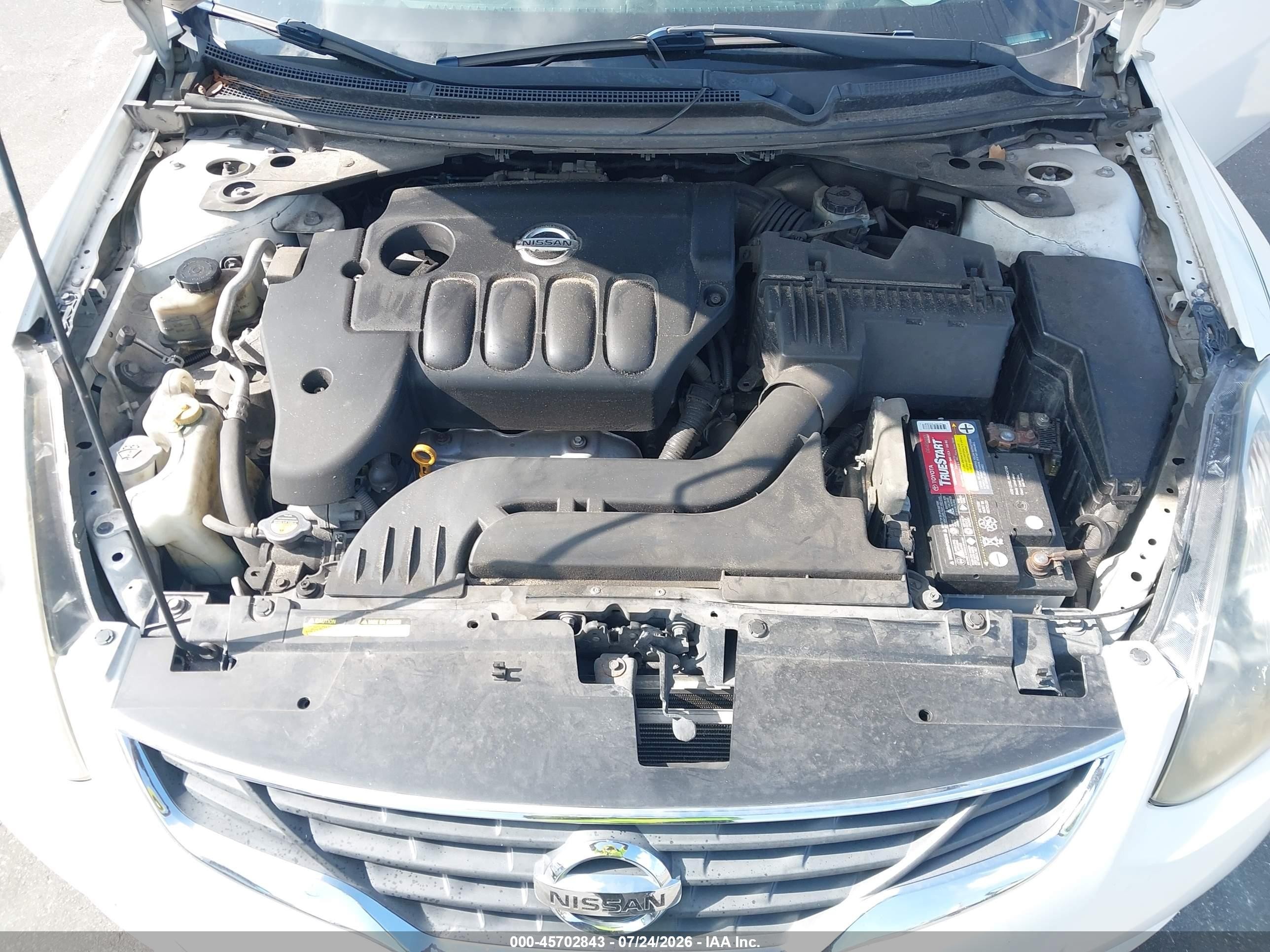 2013 Nissan Altima 2.5 S Белый vin: 1N4AL2EP0DC155932