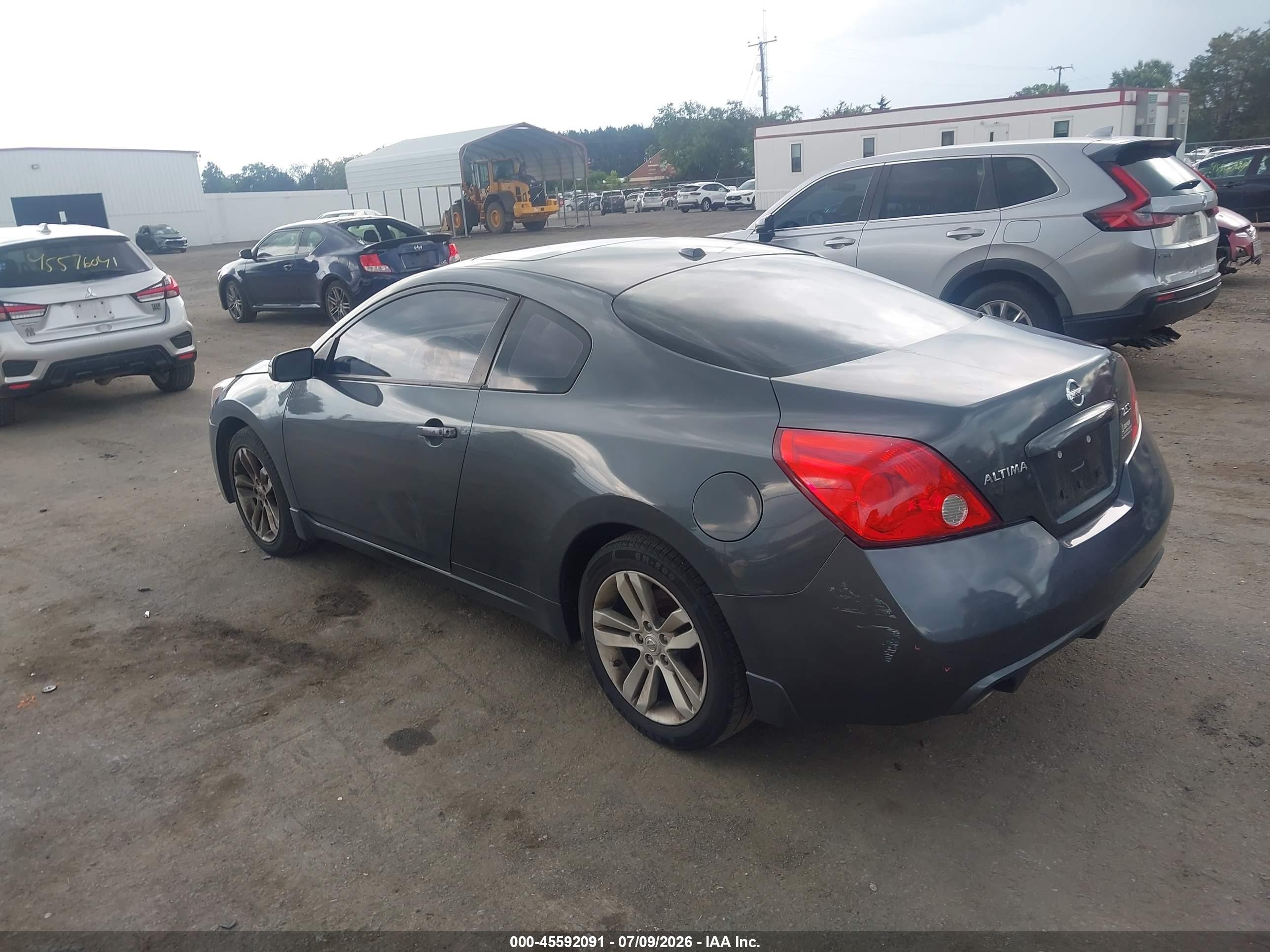 2013 Nissan Altima 2.5 S Gray vin: 1N4AL2EP0DC182581