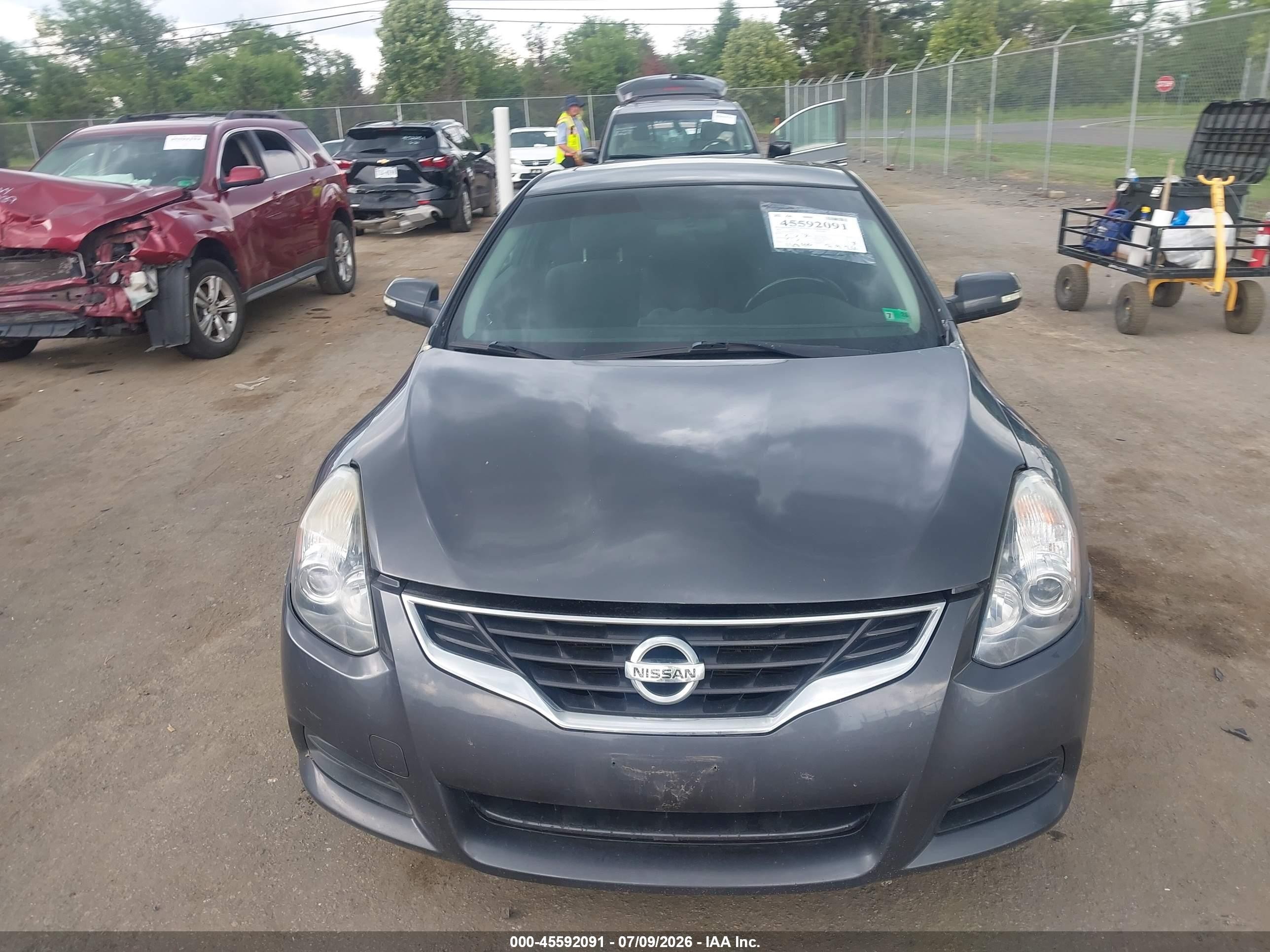 2013 Nissan Altima 2.5 S Gray vin: 1N4AL2EP0DC182581