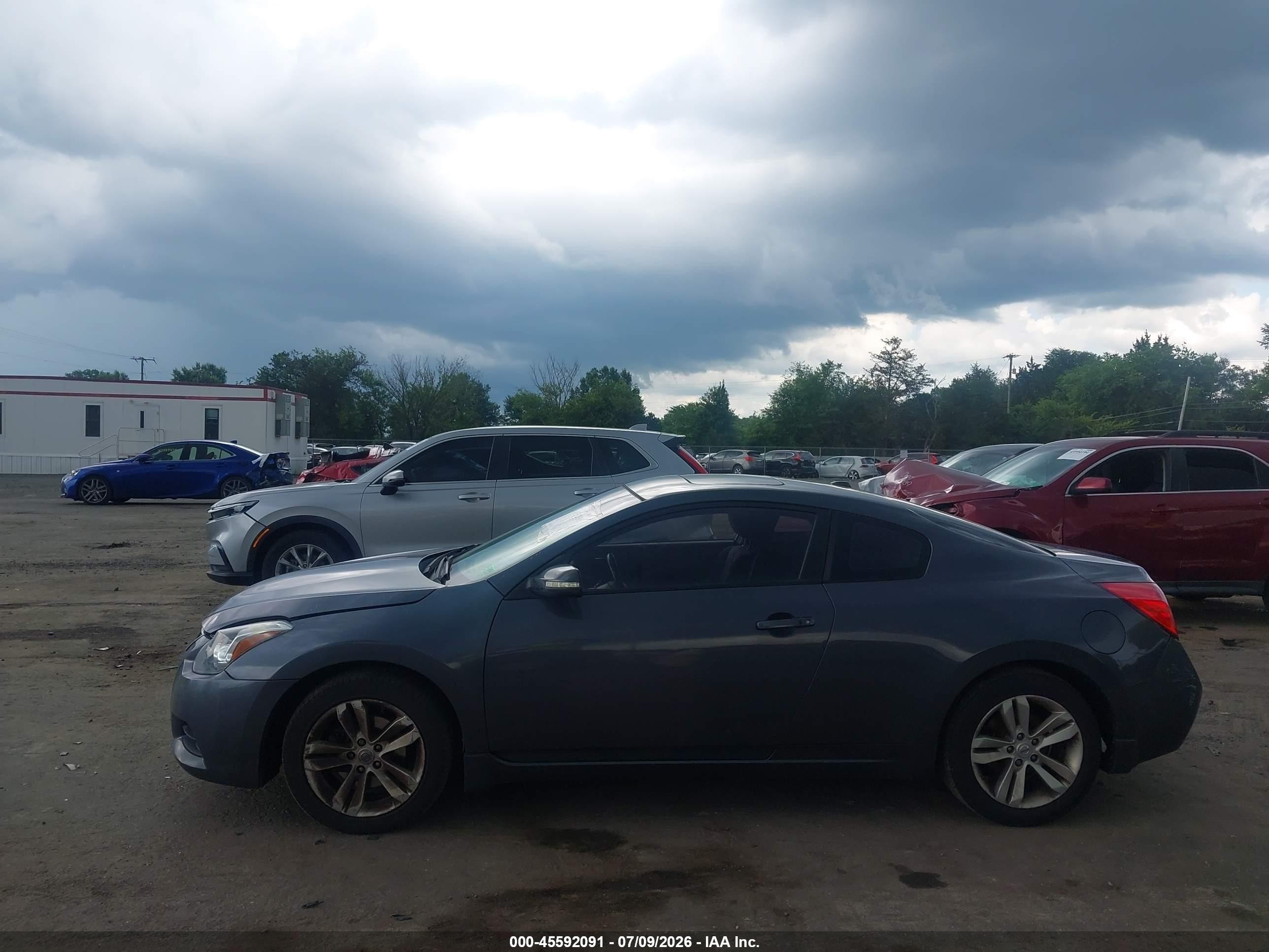 2013 Nissan Altima 2.5 S Gray vin: 1N4AL2EP0DC182581