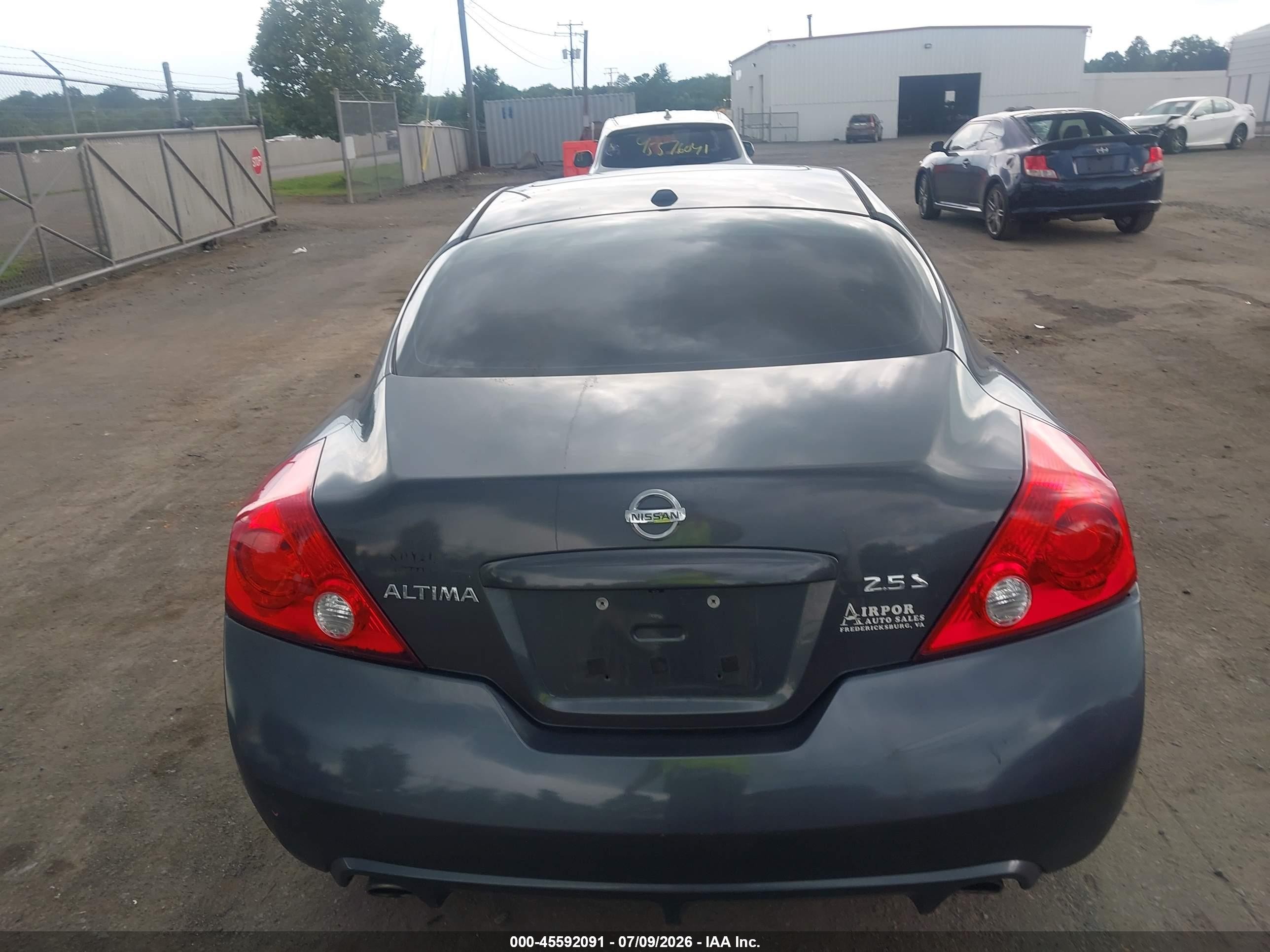 2013 Nissan Altima 2.5 S Gray vin: 1N4AL2EP0DC182581