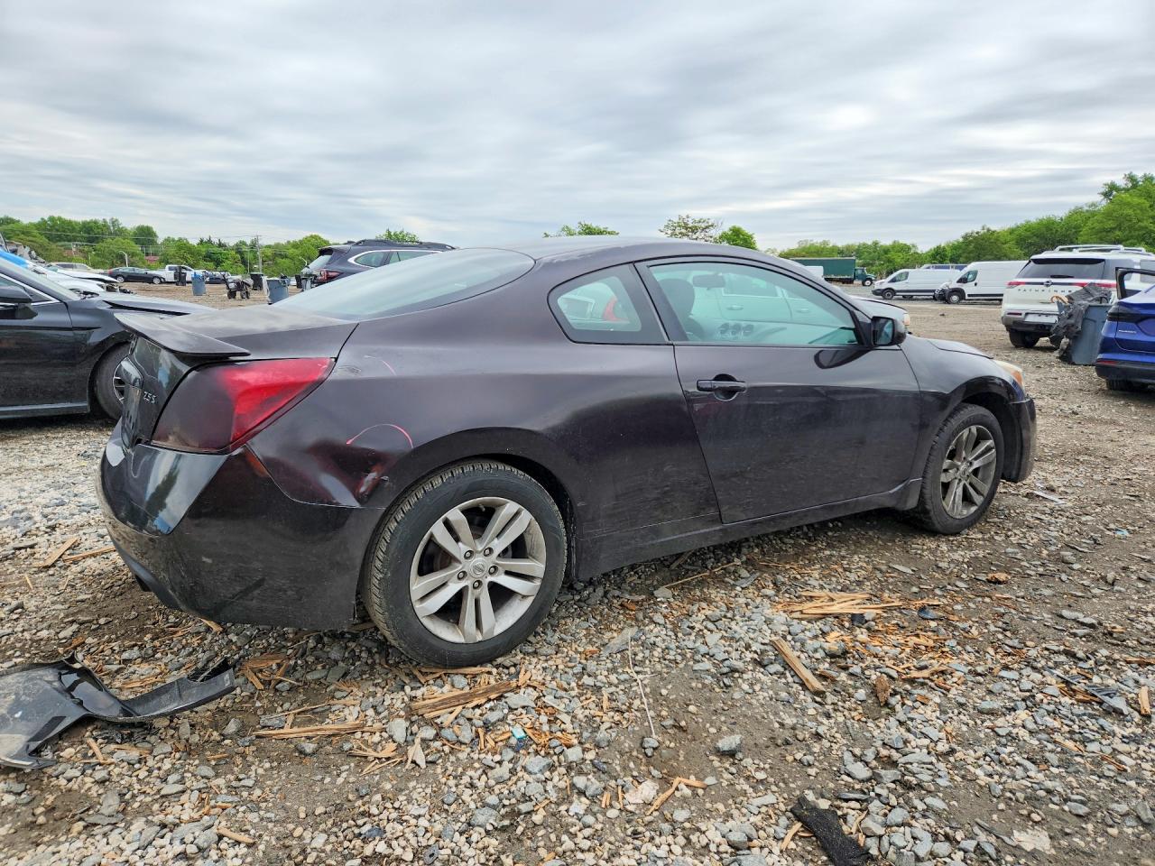 2013 Nissan Altima S Black vin: 1N4AL2EP0DC197310