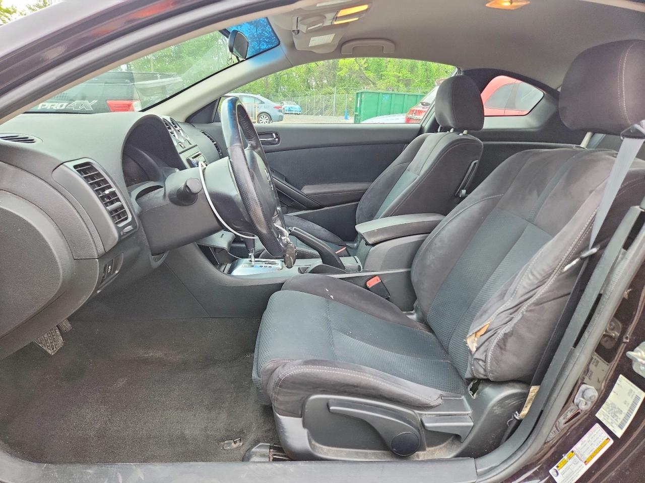 2013 Nissan Altima S Black vin: 1N4AL2EP0DC197310