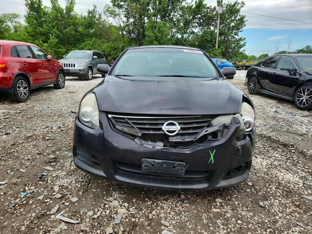 2013 Nissan Altima S Black vin: 1N4AL2EP0DC197310