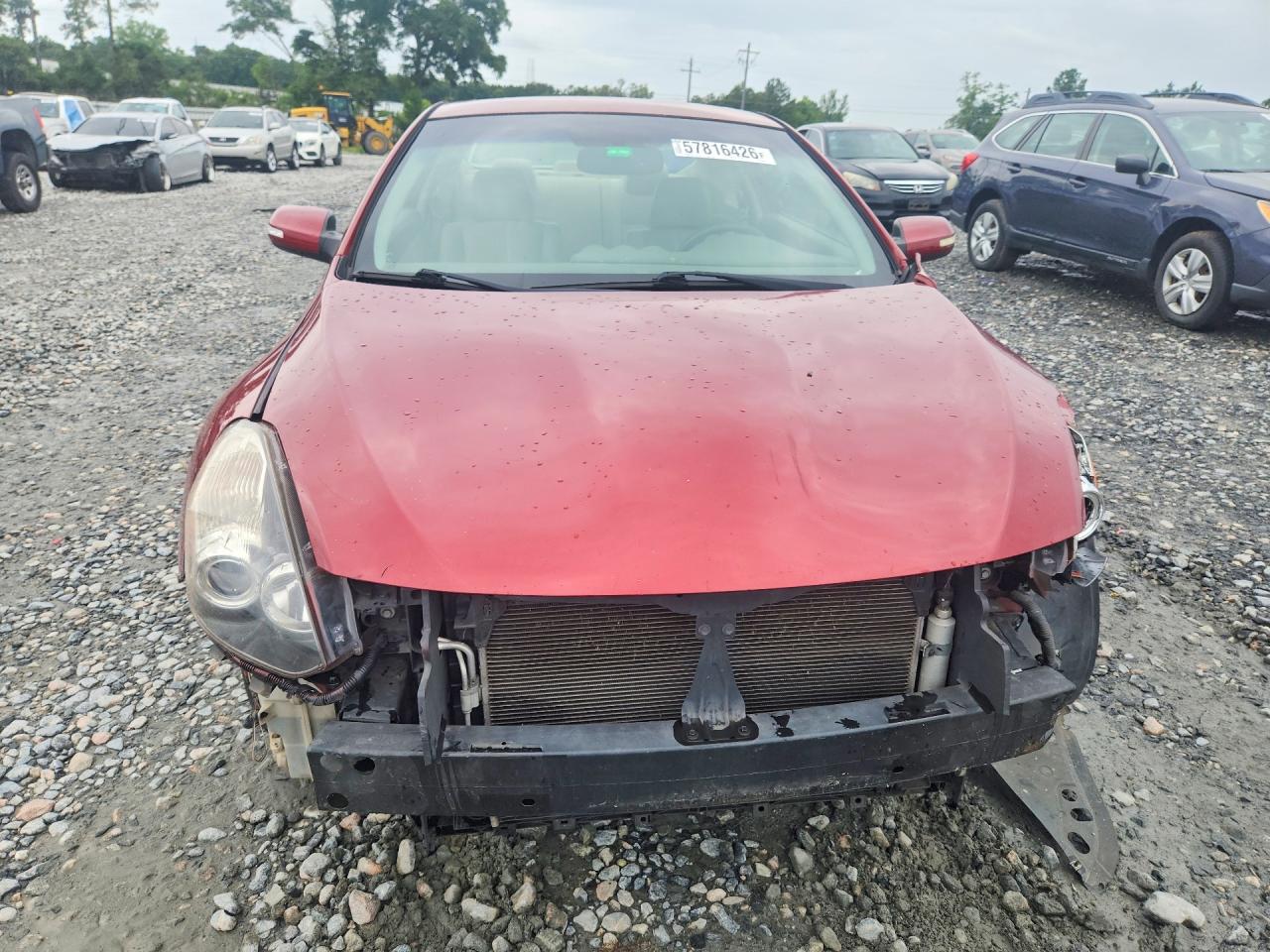 2013 Nissan Altima S Burgundy vin: 1N4AL2EP0DC906141