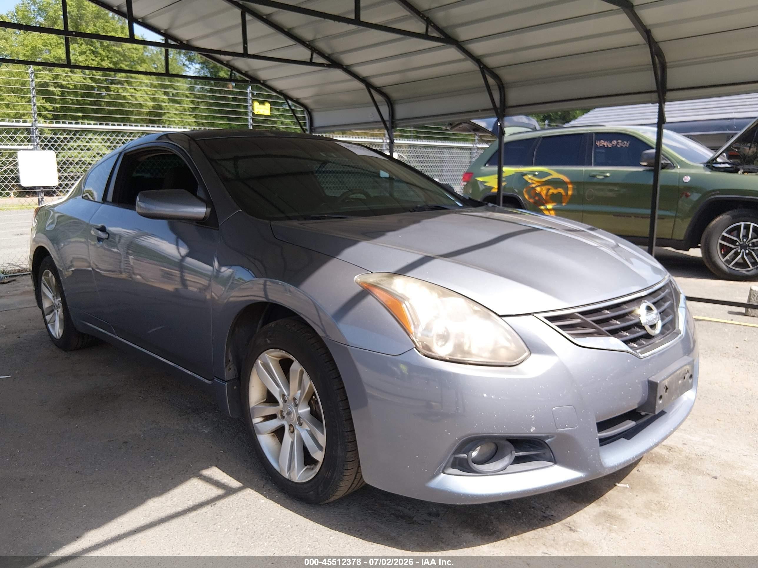 2010 Nissan Altima 2.5 S Light Blue vin: 1N4AL2EP1AC126340