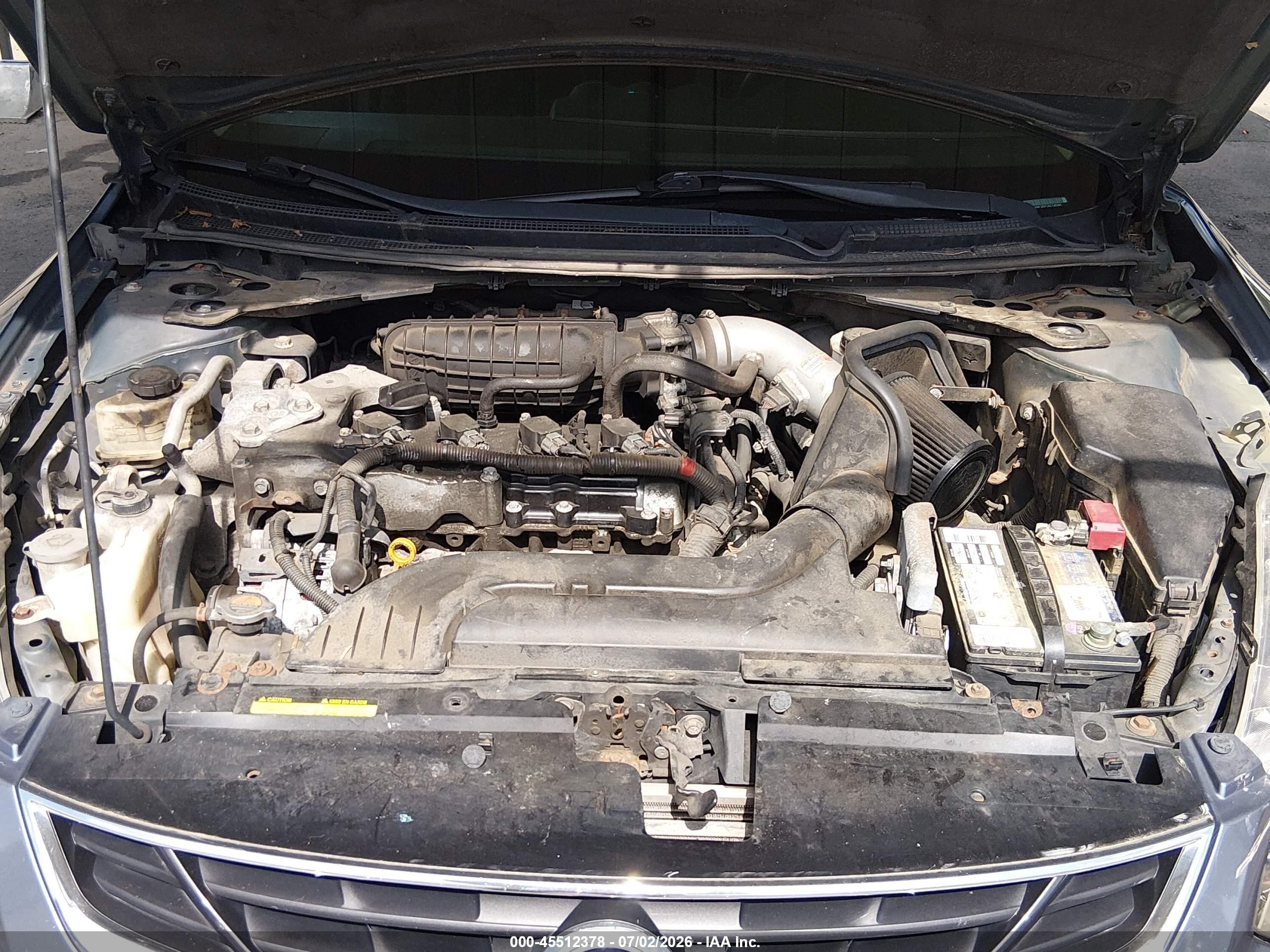 2010 Nissan Altima 2.5 S Light Blue vin: 1N4AL2EP1AC126340