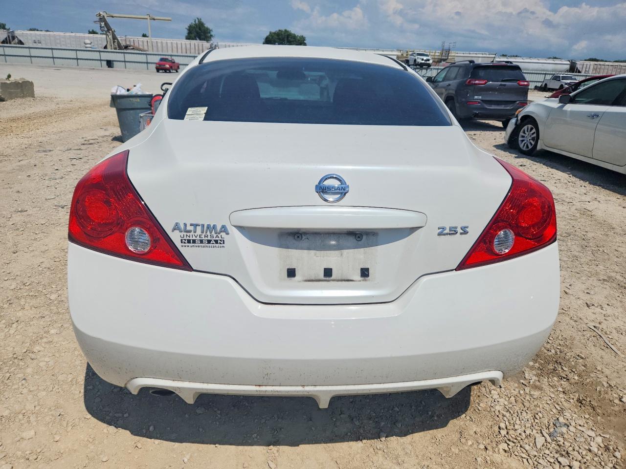 2010 Nissan Altima S White vin: 1N4AL2EP1AC156969