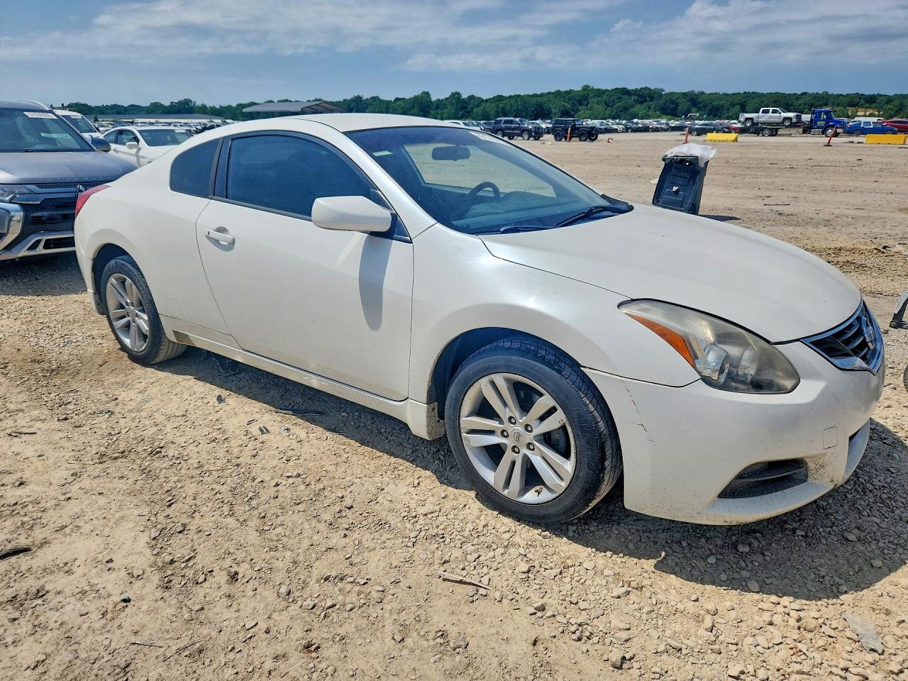 2010 Nissan Altima S White vin: 1N4AL2EP1AC156969