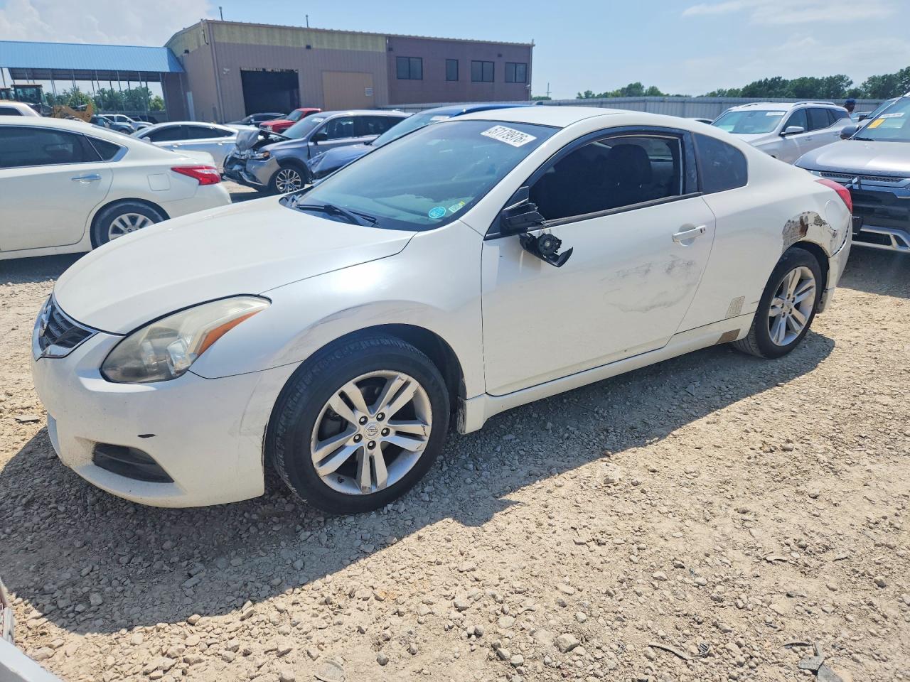 2010 Nissan Altima S White vin: 1N4AL2EP1AC156969