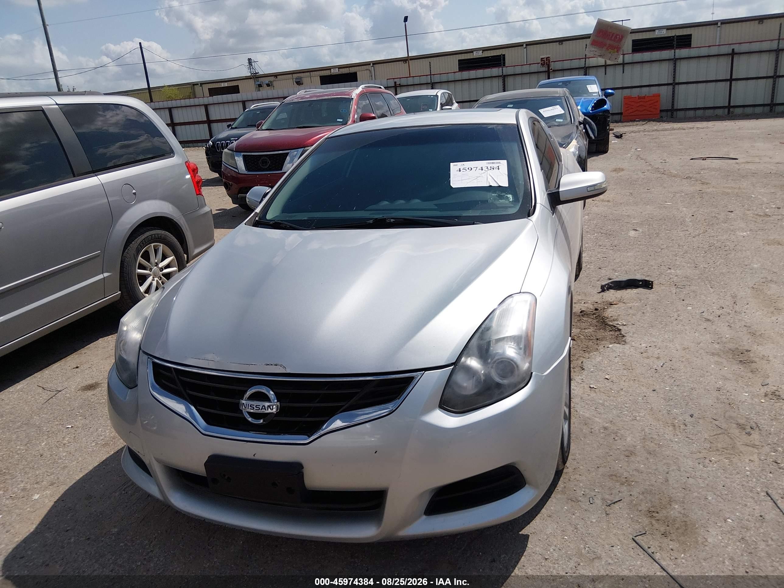 2010 Nissan Altima 2.5 S Silver vin: 1N4AL2EP1AC193830