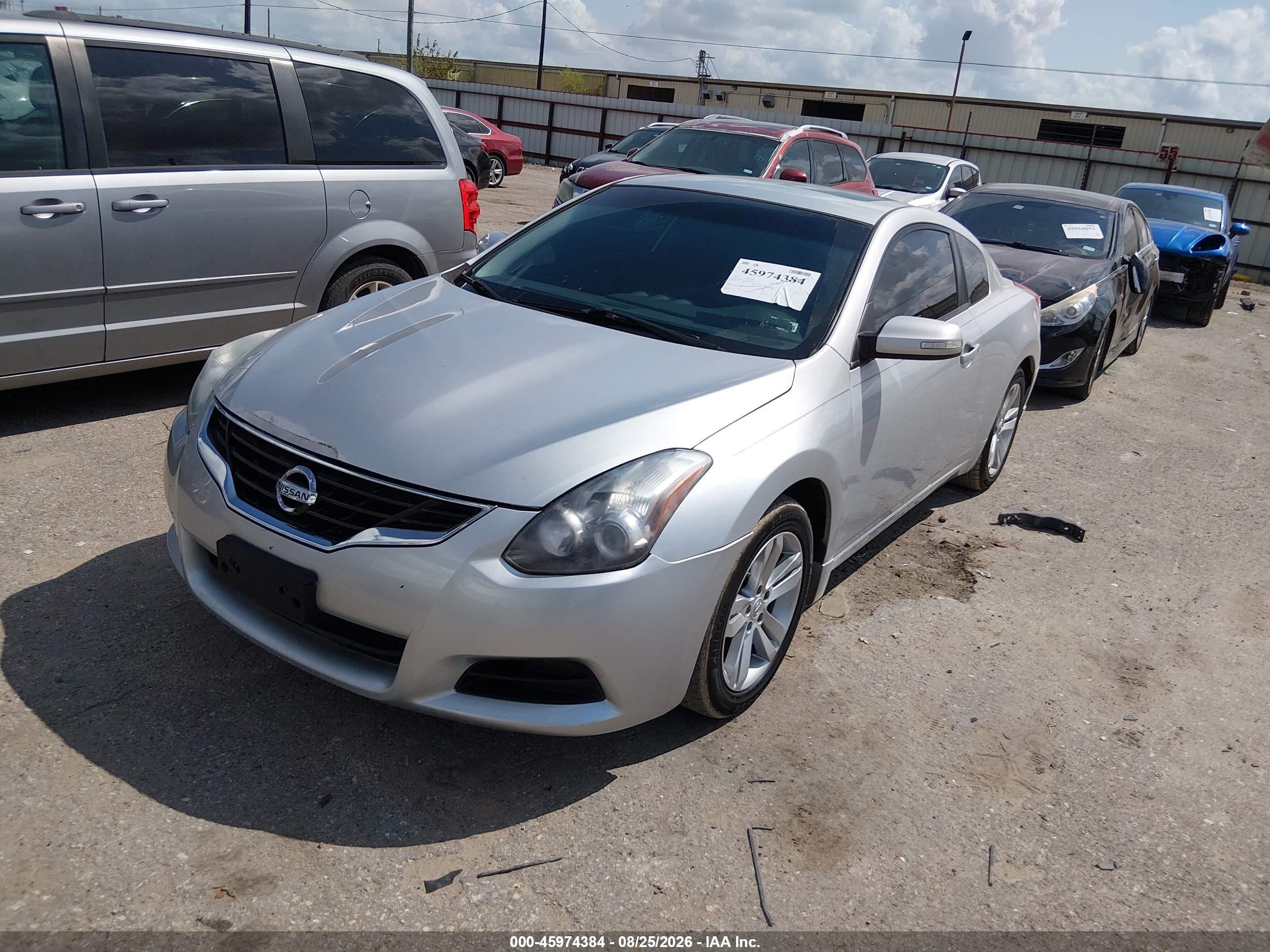 2010 Nissan Altima 2.5 S Silver vin: 1N4AL2EP1AC193830