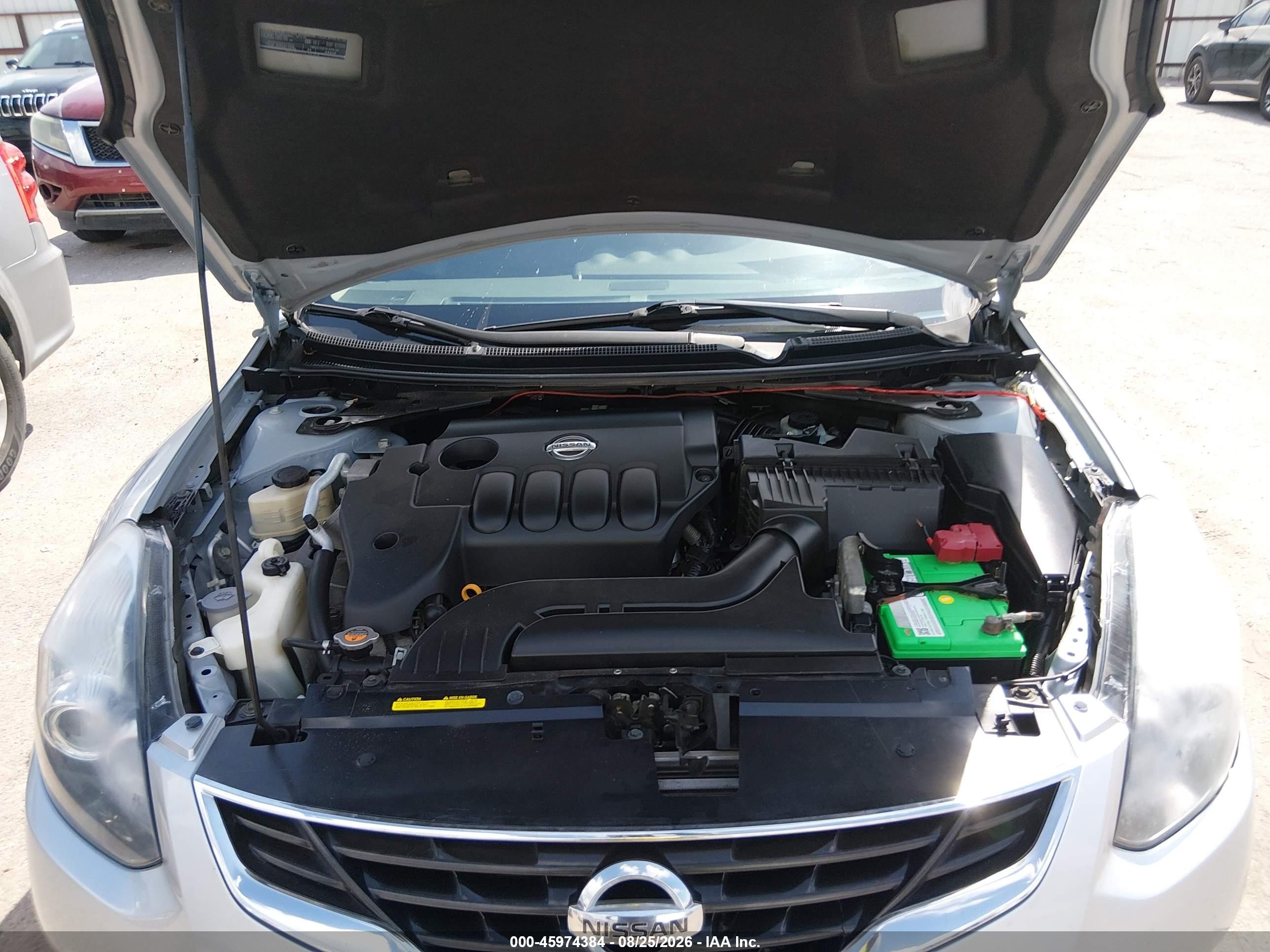 2010 Nissan Altima 2.5 S Silver vin: 1N4AL2EP1AC193830