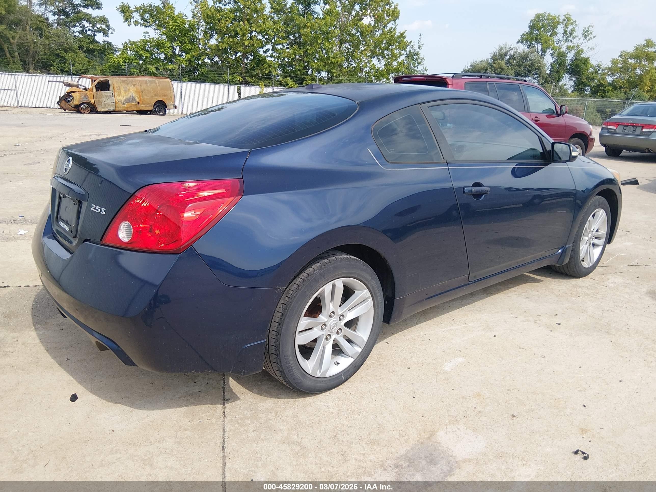 2011 Nissan Altima 2.5 S Blue vin: 1N4AL2EP1BC103173