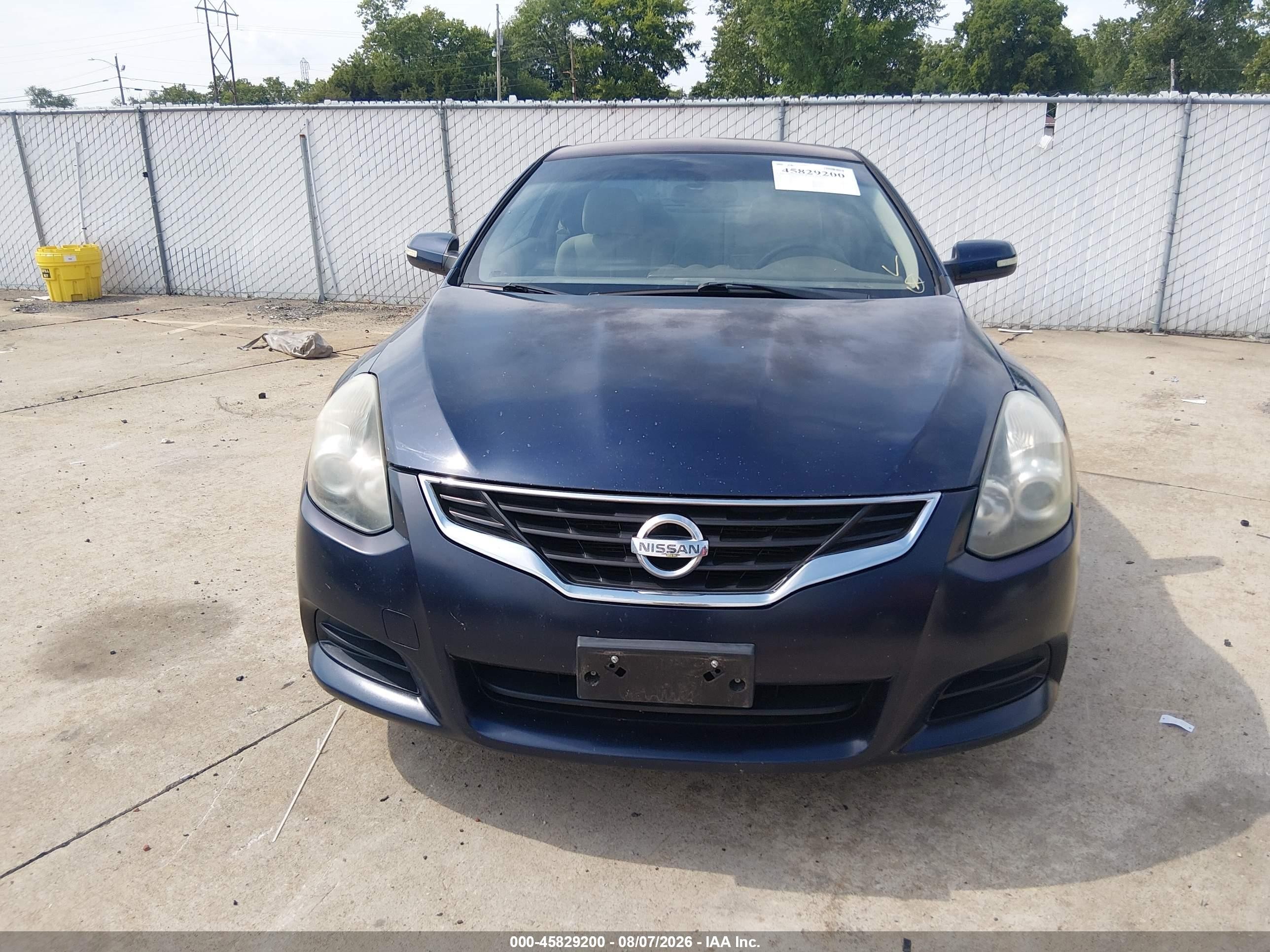 2011 Nissan Altima 2.5 S Blue vin: 1N4AL2EP1BC103173