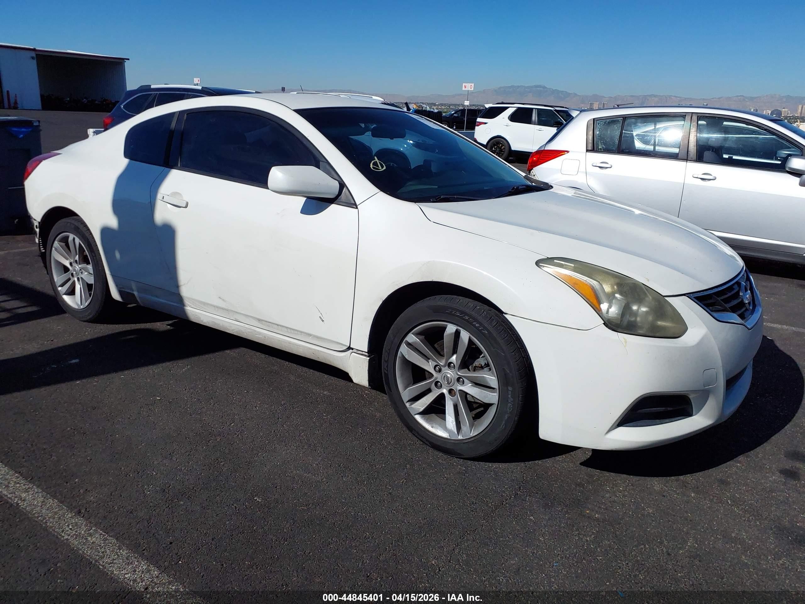 2011 Nissan Altima 2.5 S Белый vin: 1N4AL2EP1BC111144