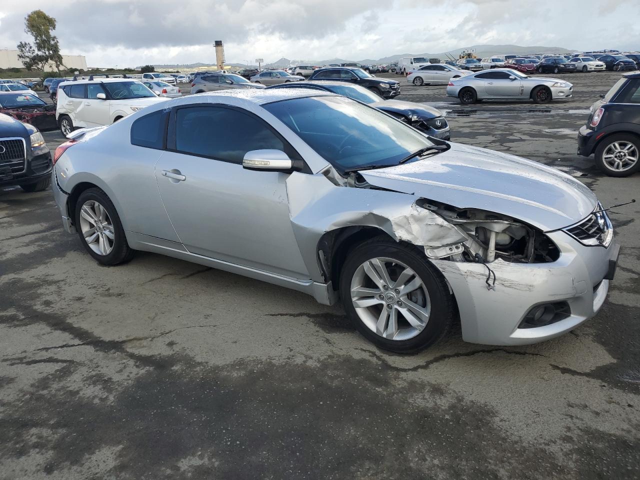 2012 Nissan Altima S Silver vin: 1N4AL2EP1CC110819