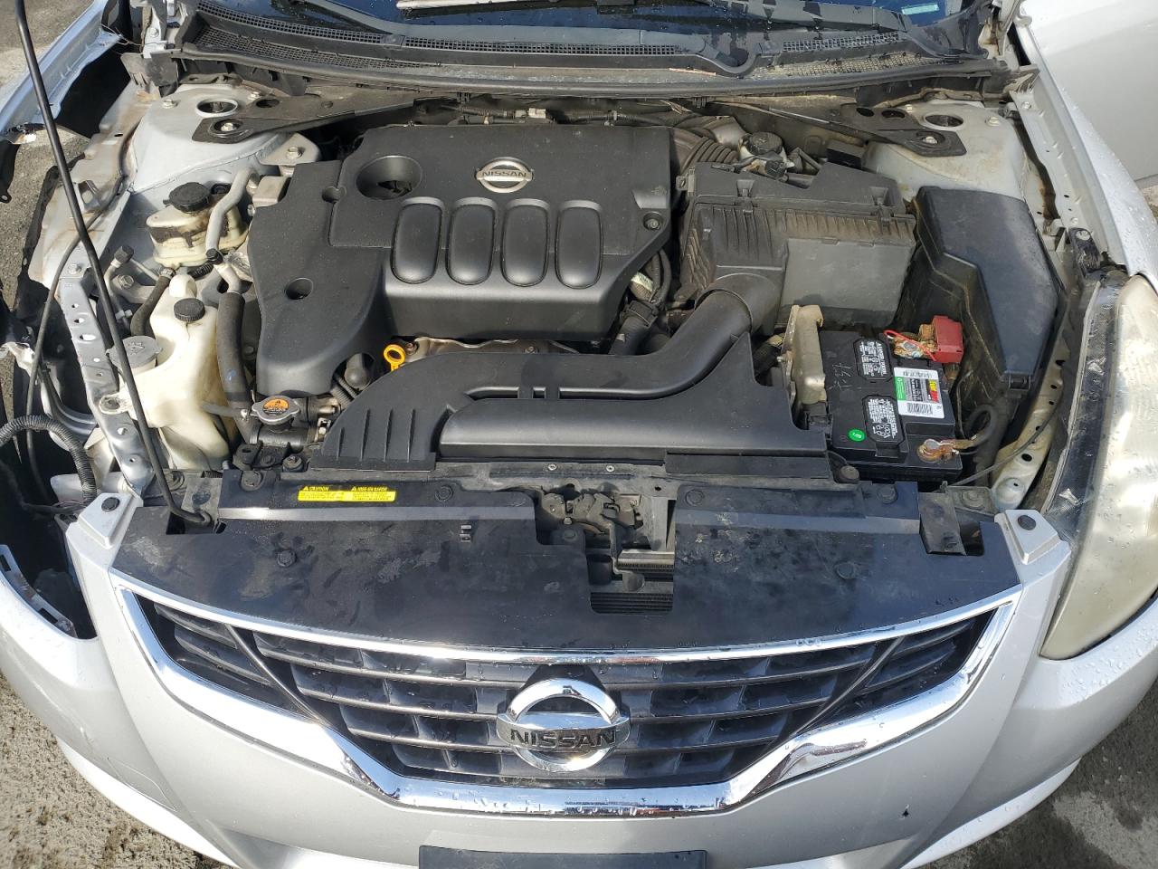 2012 Nissan Altima S Silver vin: 1N4AL2EP1CC110819