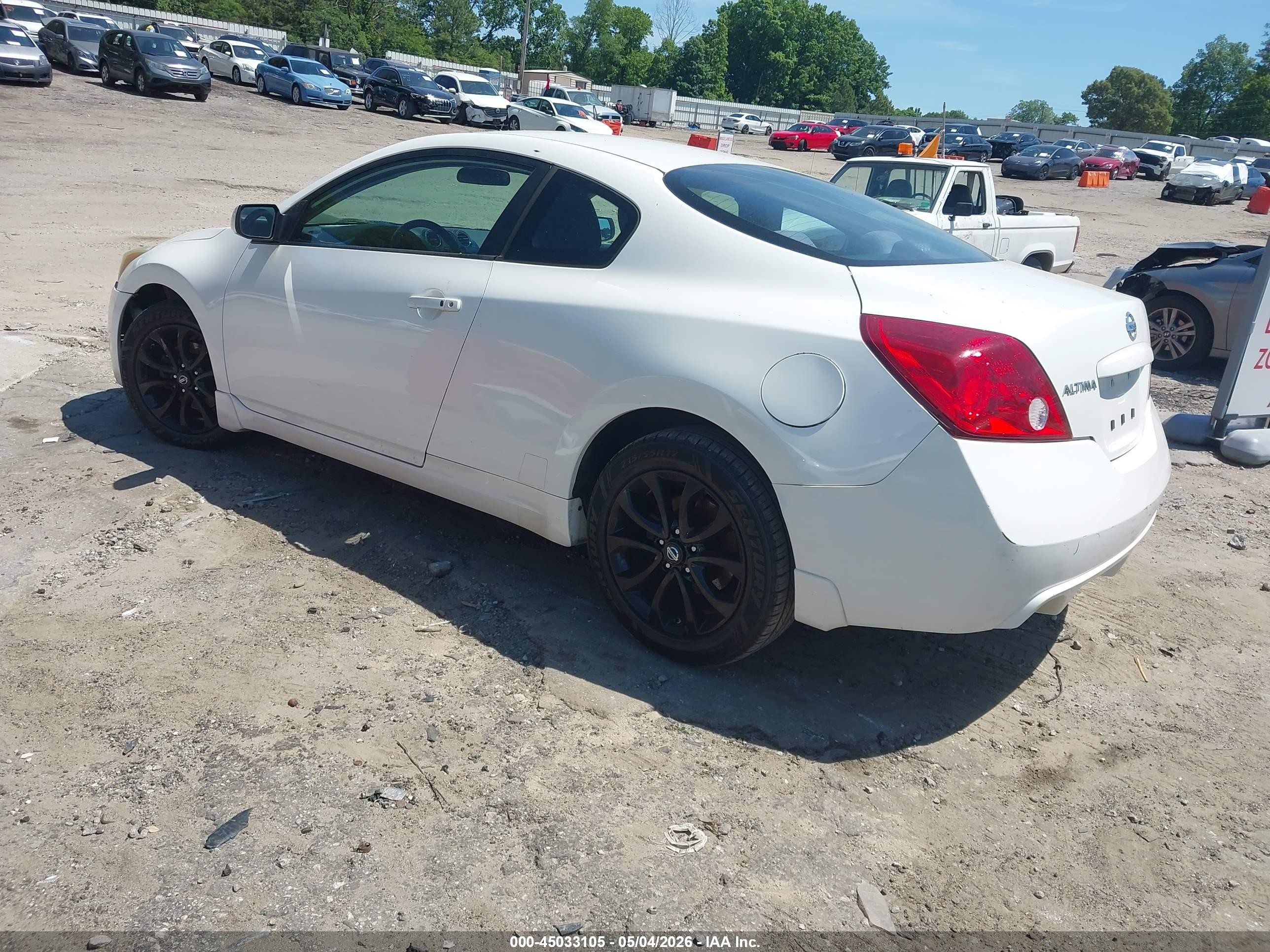 2012 Nissan Altima 2.5 S White vin: 1N4AL2EP1CC226568