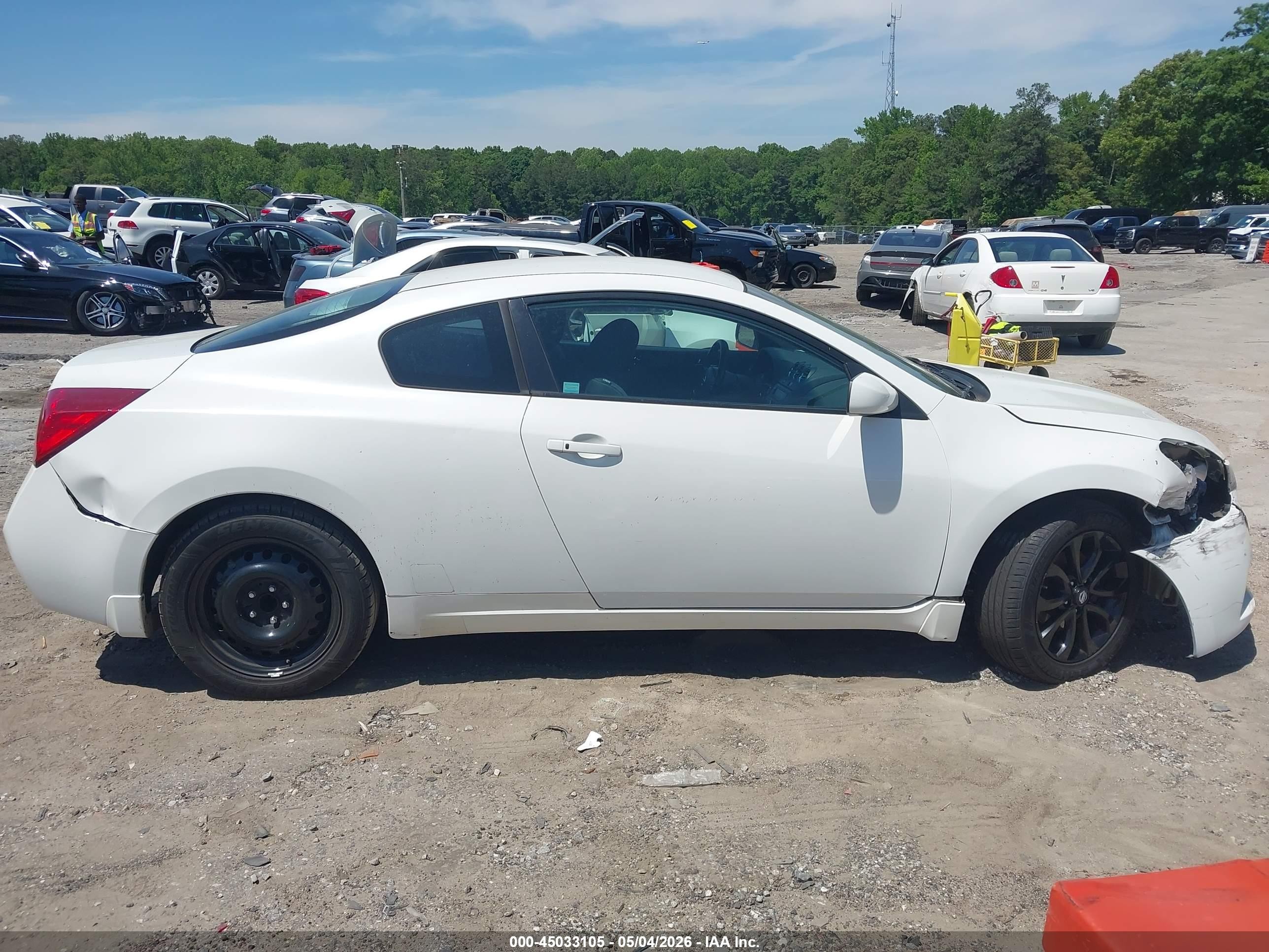 2012 Nissan Altima 2.5 S White vin: 1N4AL2EP1CC226568