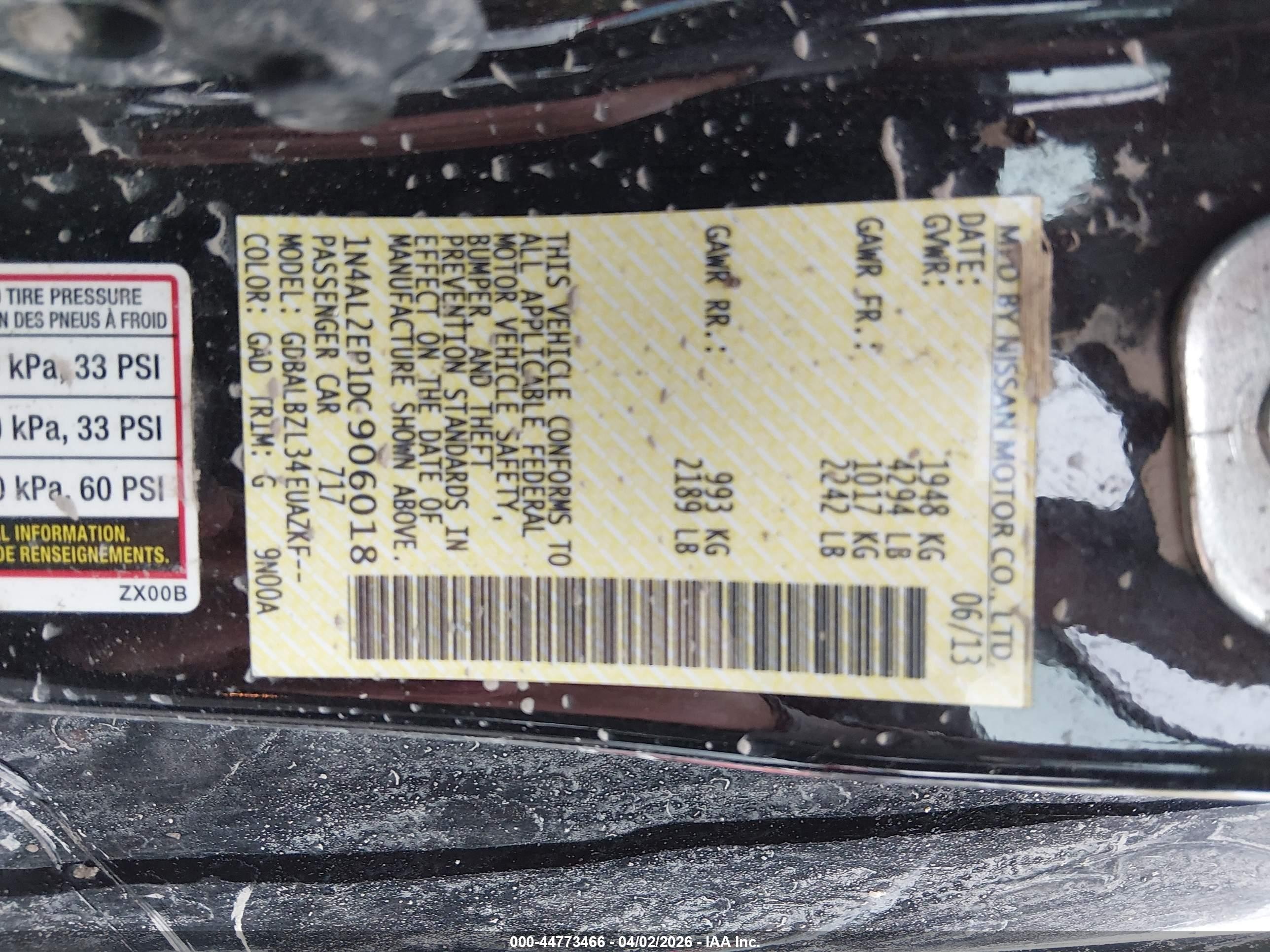 2013 Nissan Altima 2.5 S Brown vin: 1N4AL2EP1DC906018