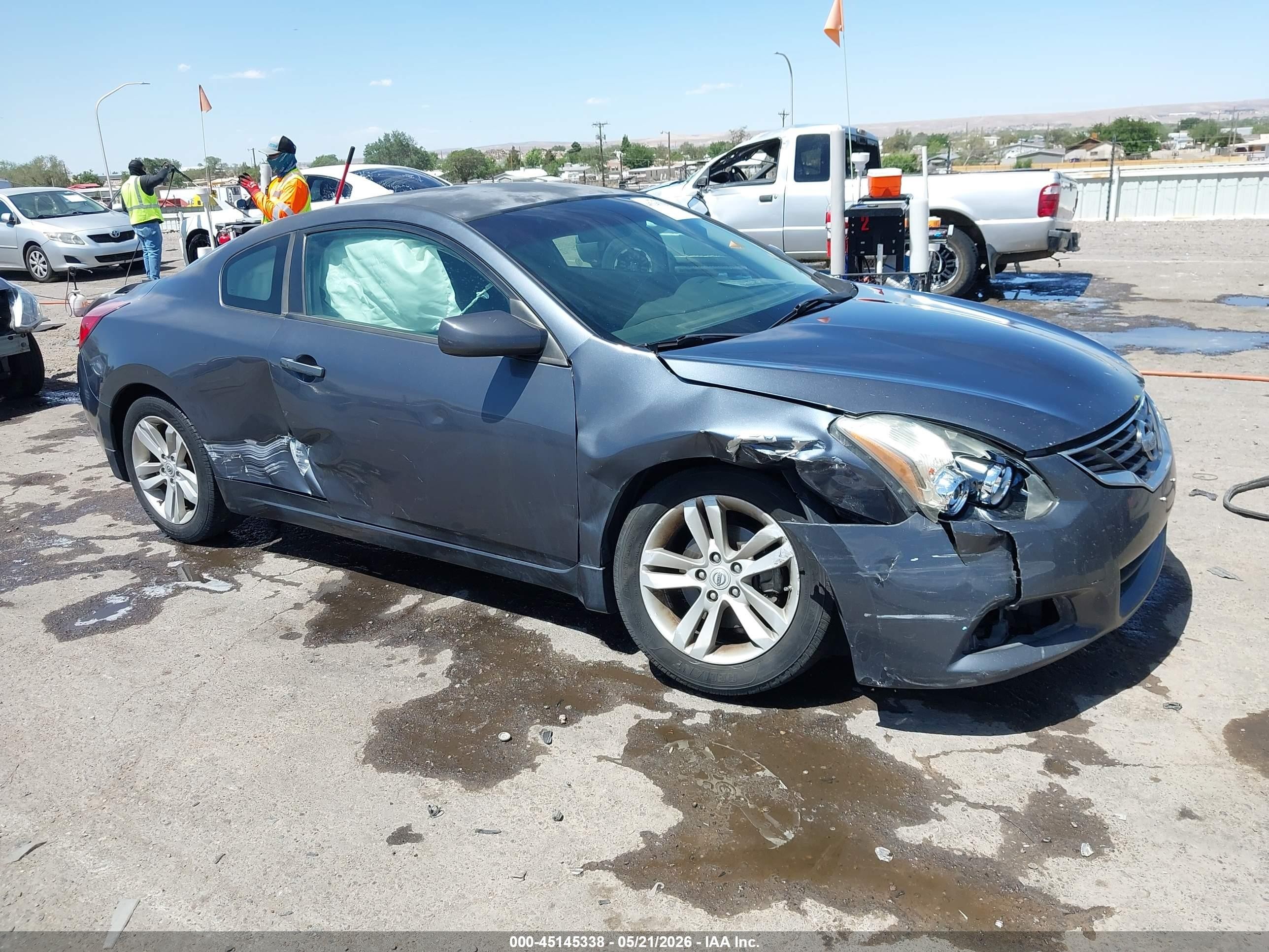 2010 Nissan Altima 2.5 S Gray vin: 1N4AL2EP2AC113404