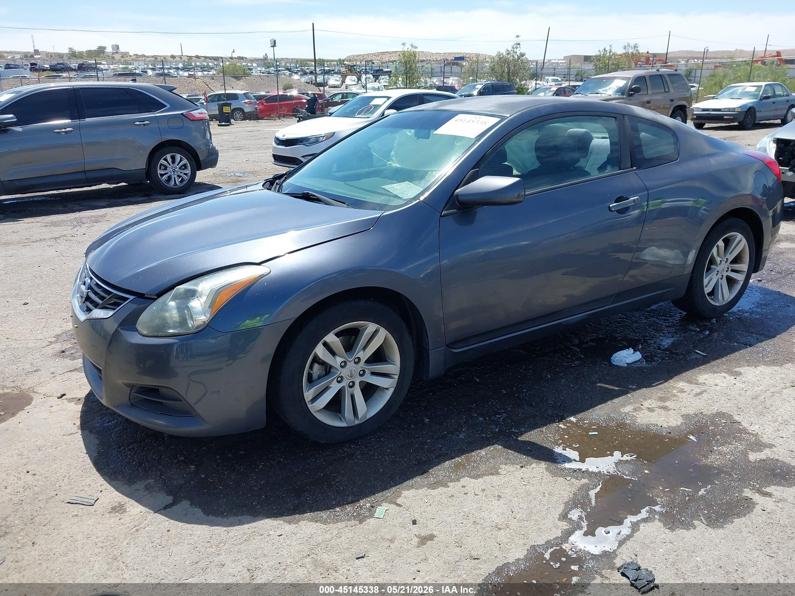 2010 Nissan Altima 2.5 S Gray vin: 1N4AL2EP2AC113404