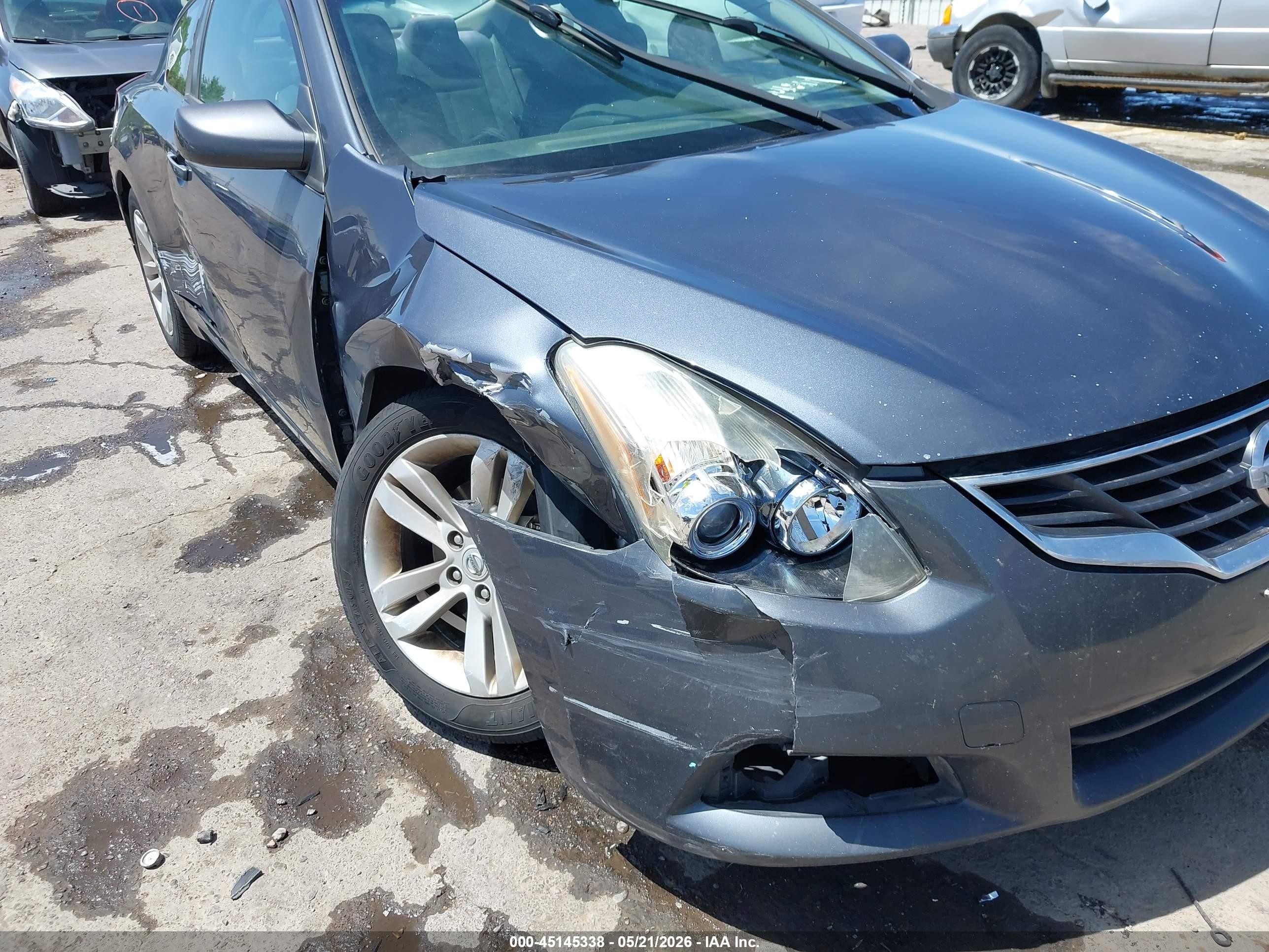 2010 Nissan Altima 2.5 S Gray vin: 1N4AL2EP2AC113404