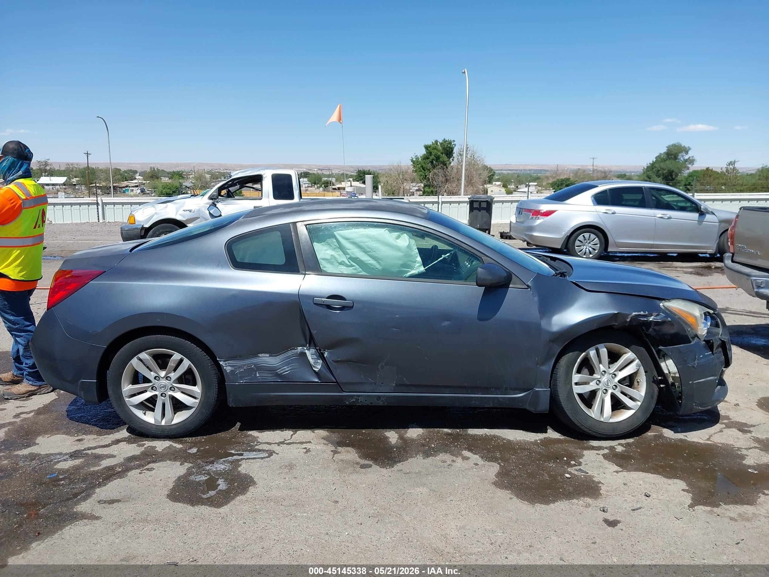 2010 Nissan Altima 2.5 S Gray vin: 1N4AL2EP2AC113404
