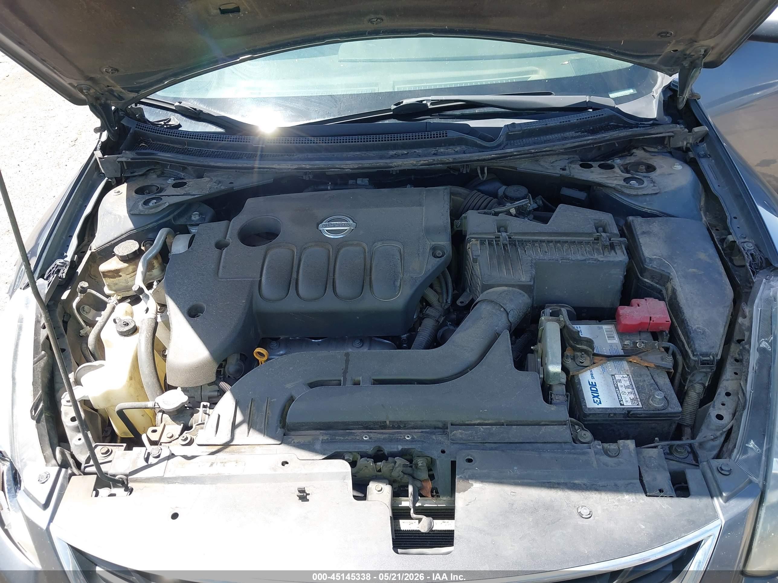 2010 Nissan Altima 2.5 S Gray vin: 1N4AL2EP2AC113404