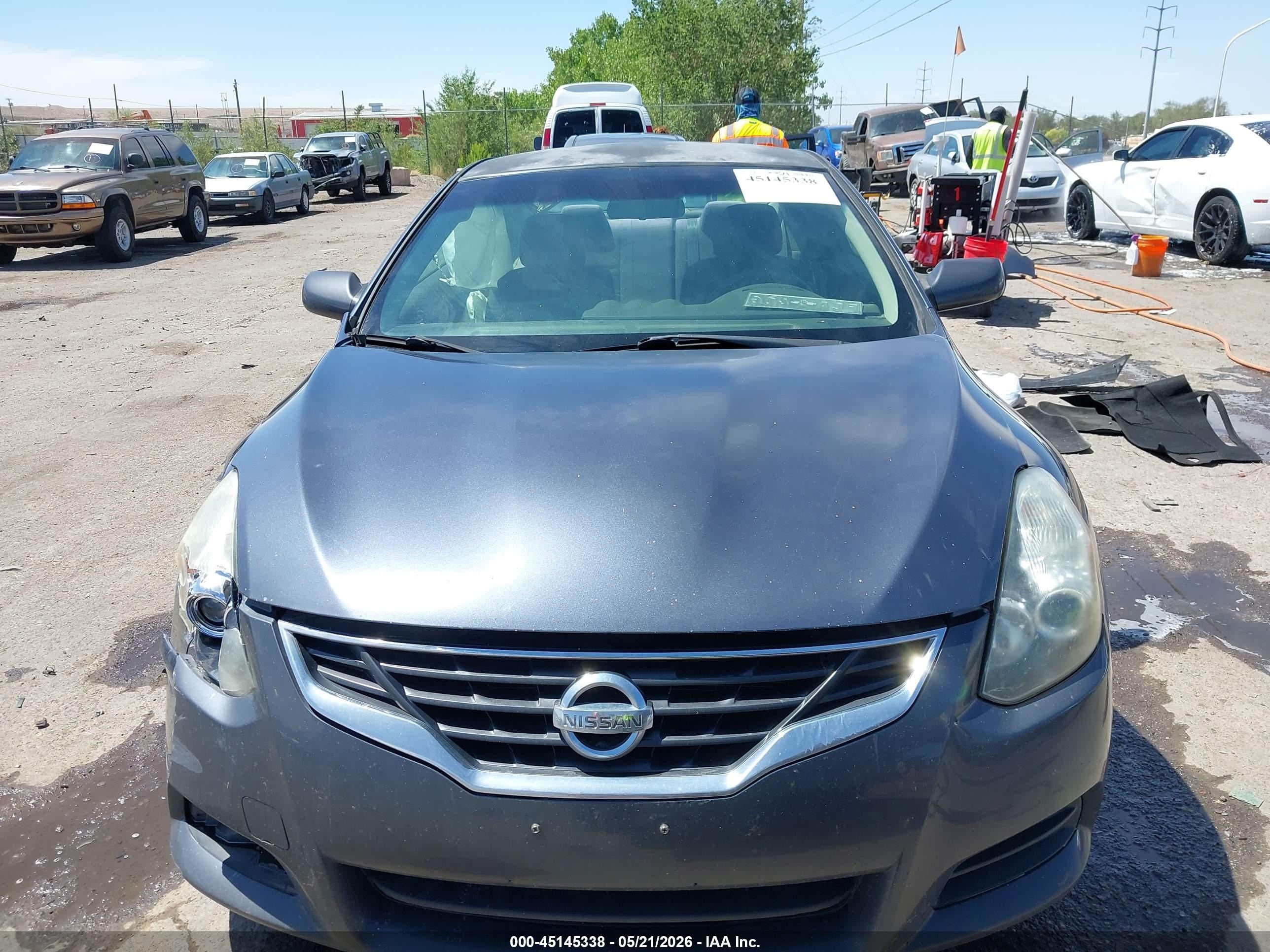 2010 Nissan Altima 2.5 S Gray vin: 1N4AL2EP2AC113404