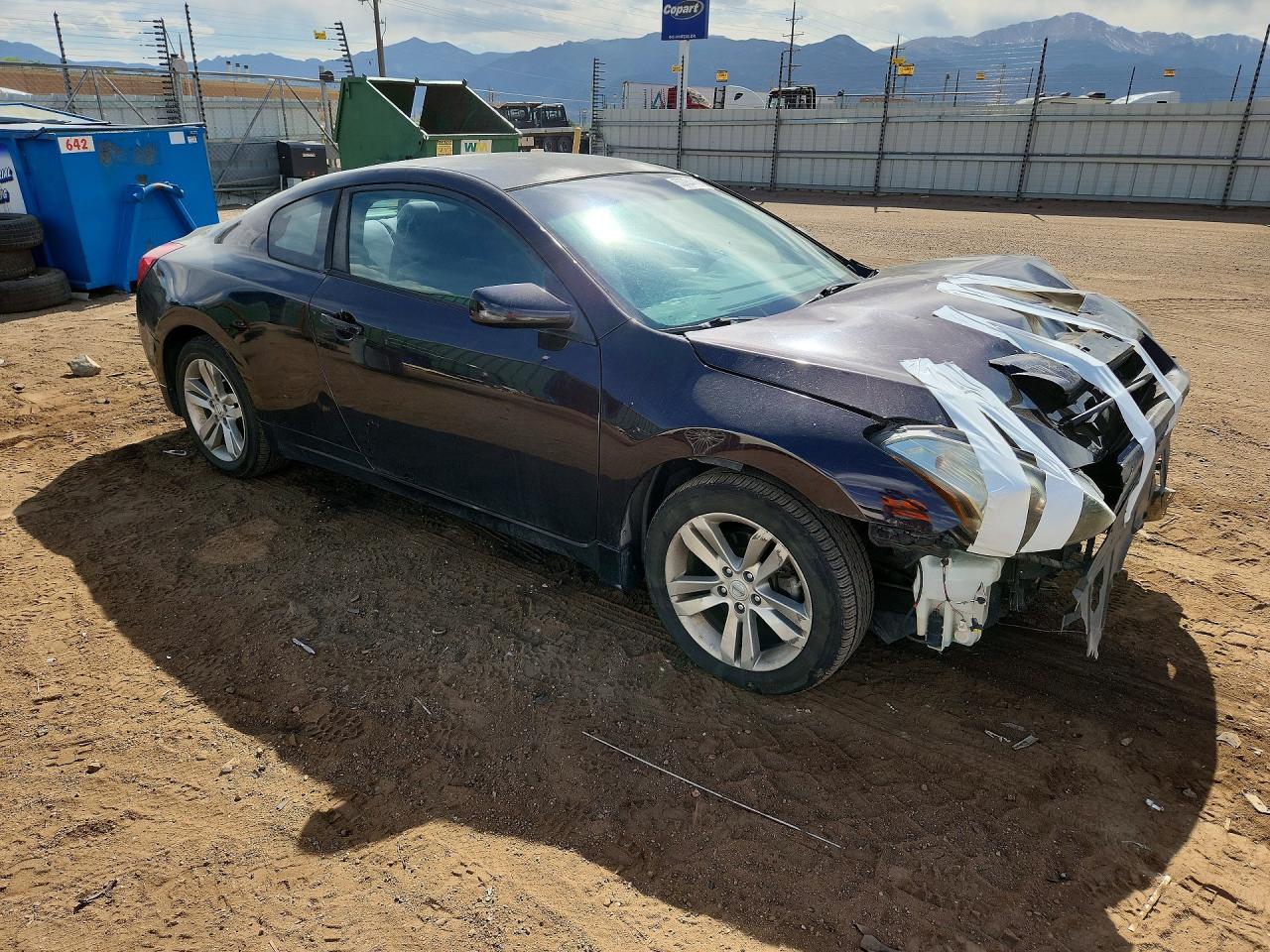 2010 Nissan Altima S Purple vin: 1N4AL2EP2AC184425