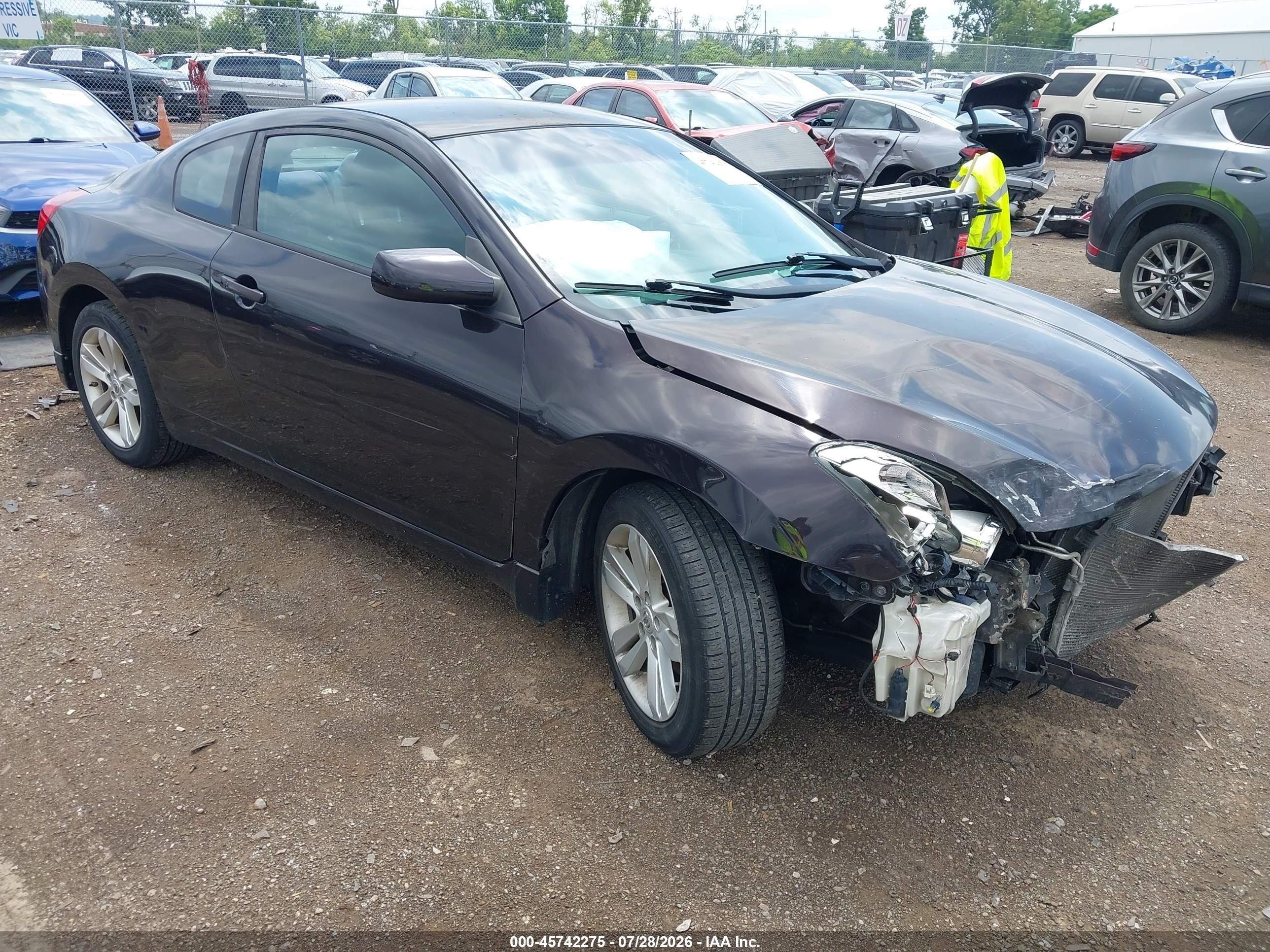 2010 Nissan Altima 2.5 S Purple vin: 1N4AL2EP2AC187292