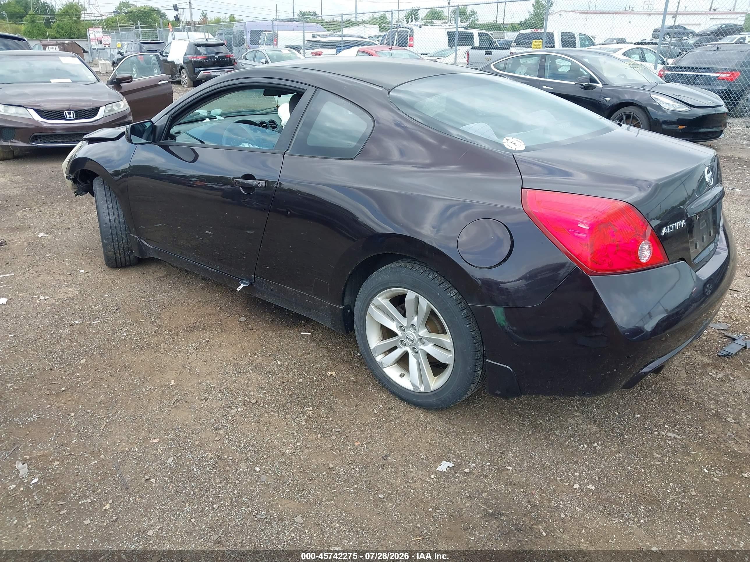 2010 Nissan Altima 2.5 S Purple vin: 1N4AL2EP2AC187292