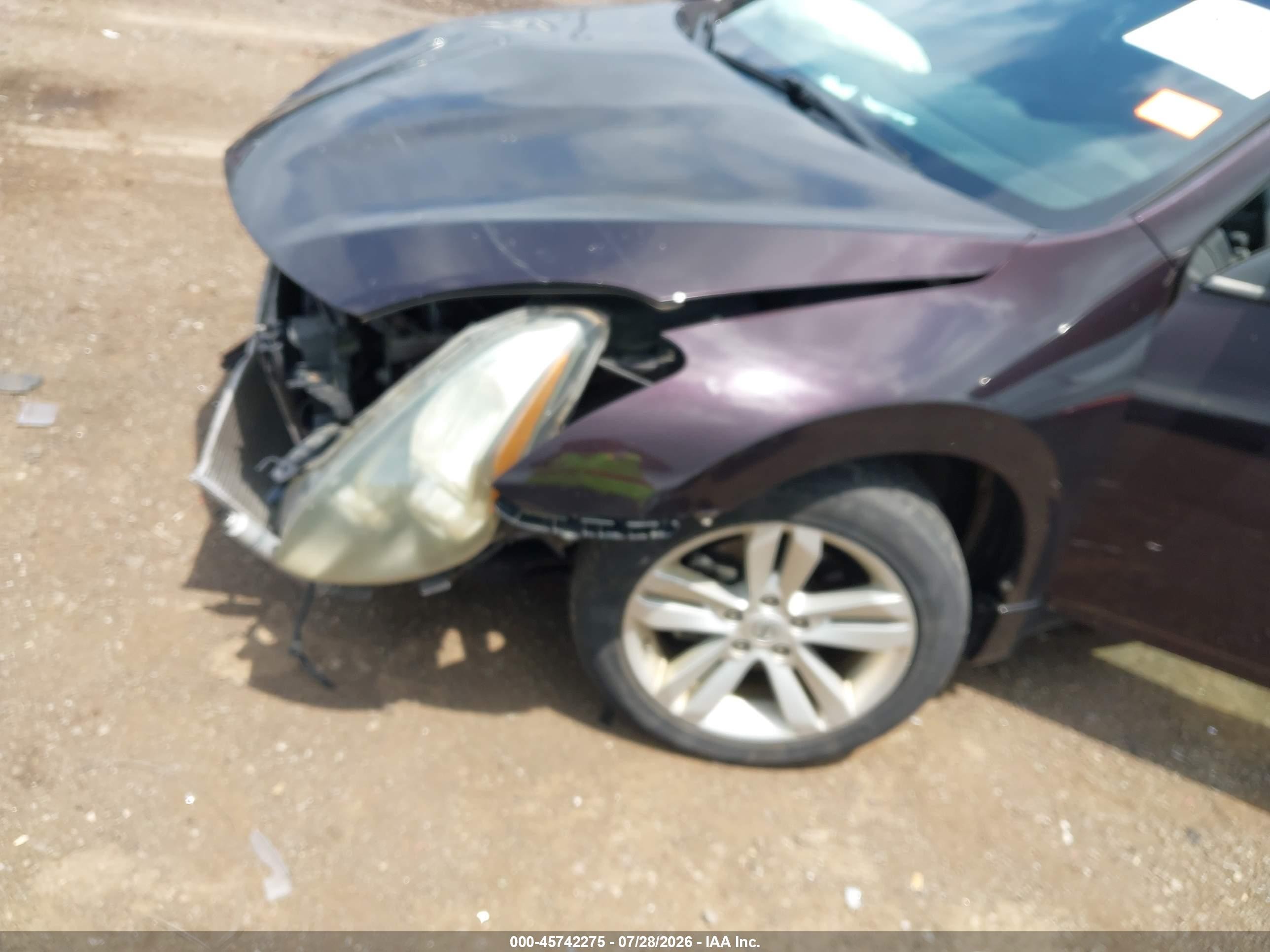 2010 Nissan Altima 2.5 S Purple vin: 1N4AL2EP2AC187292