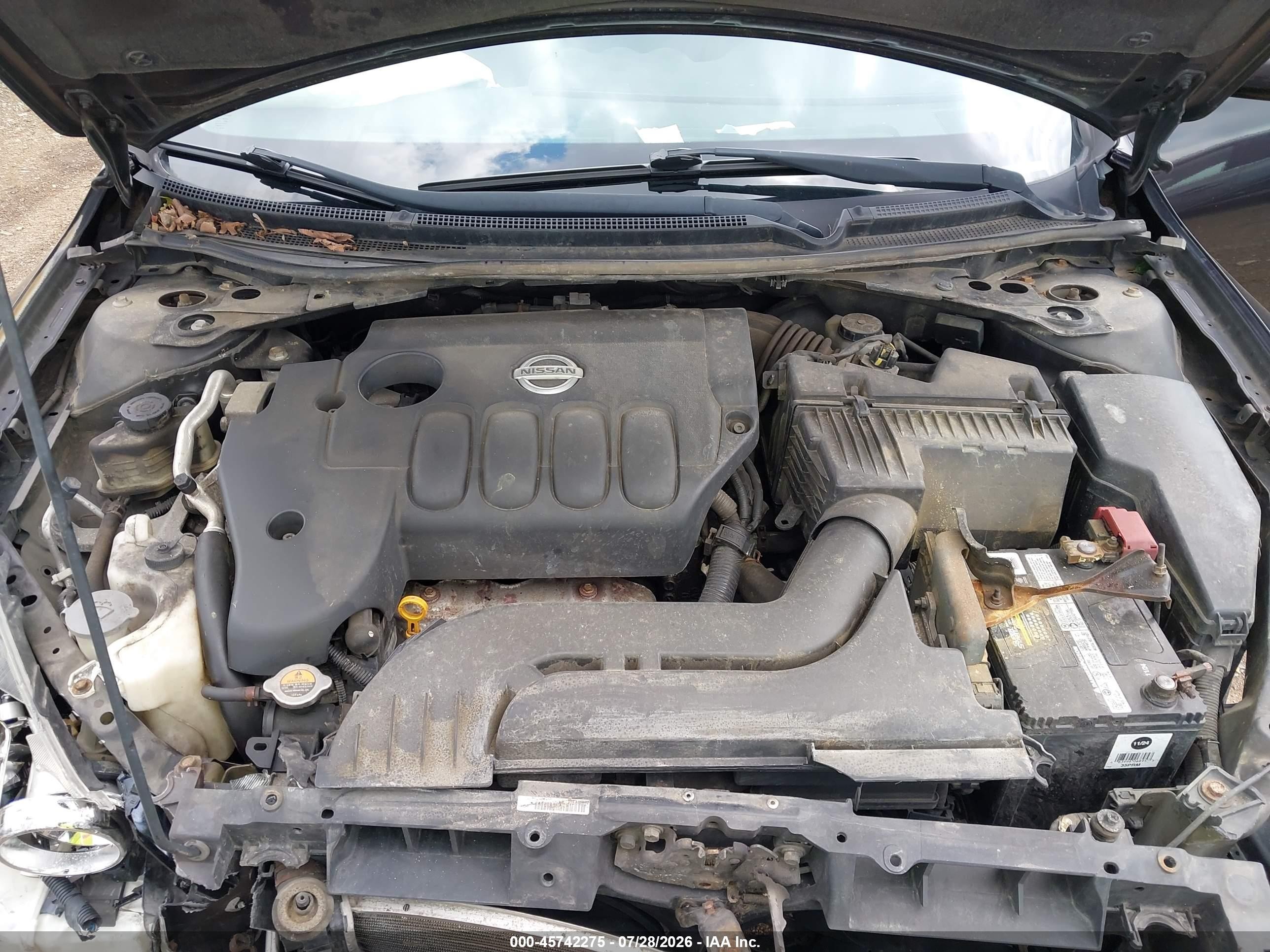 2010 Nissan Altima 2.5 S Purple vin: 1N4AL2EP2AC187292