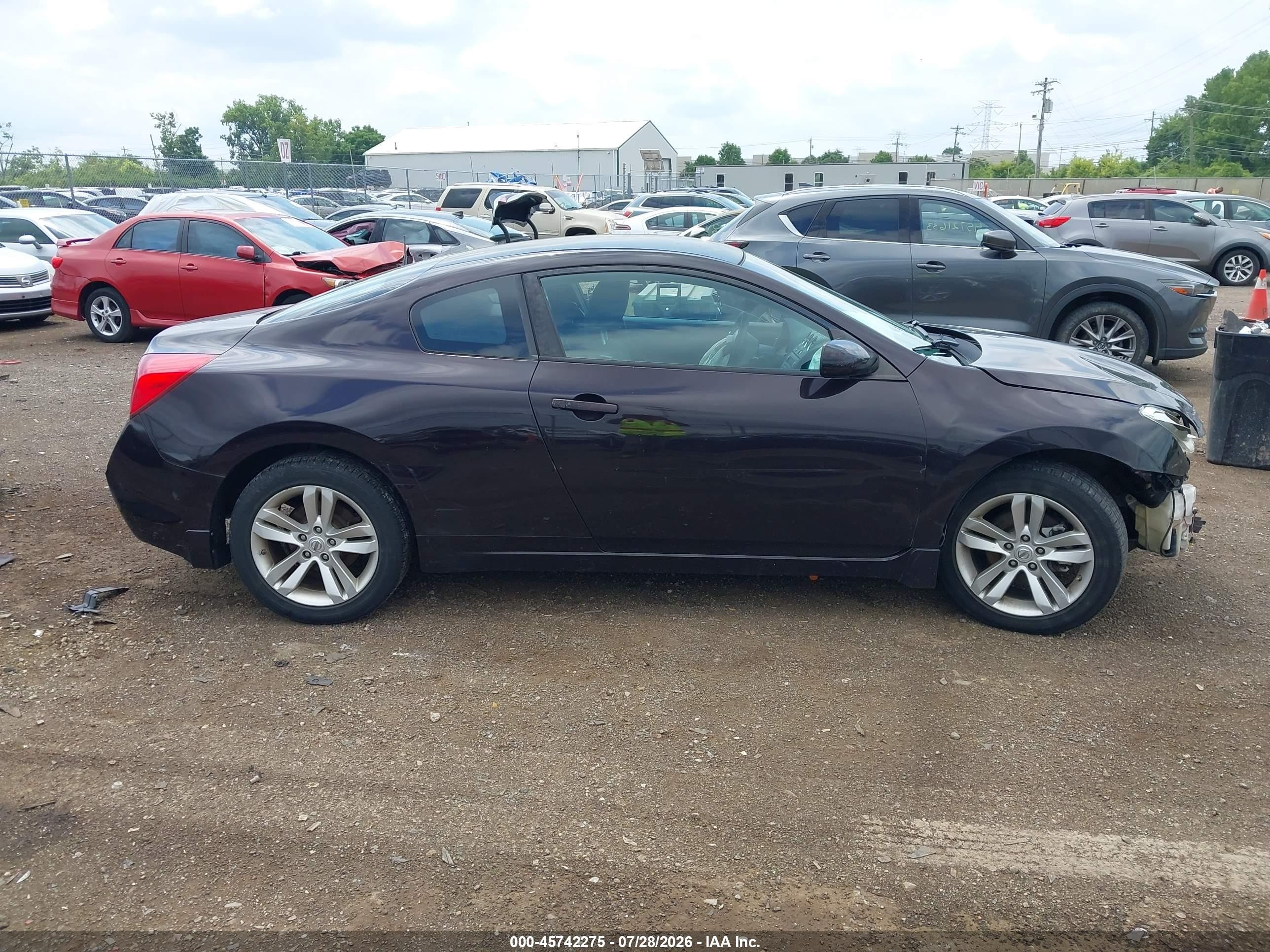 2010 Nissan Altima 2.5 S Purple vin: 1N4AL2EP2AC187292