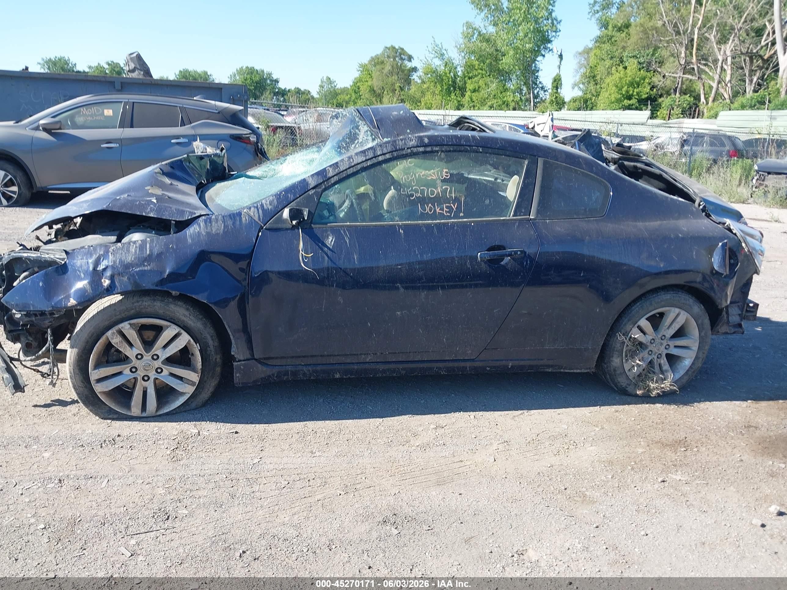 2011 Nissan Altima 2.5 S Синий vin: 1N4AL2EP2BC109452