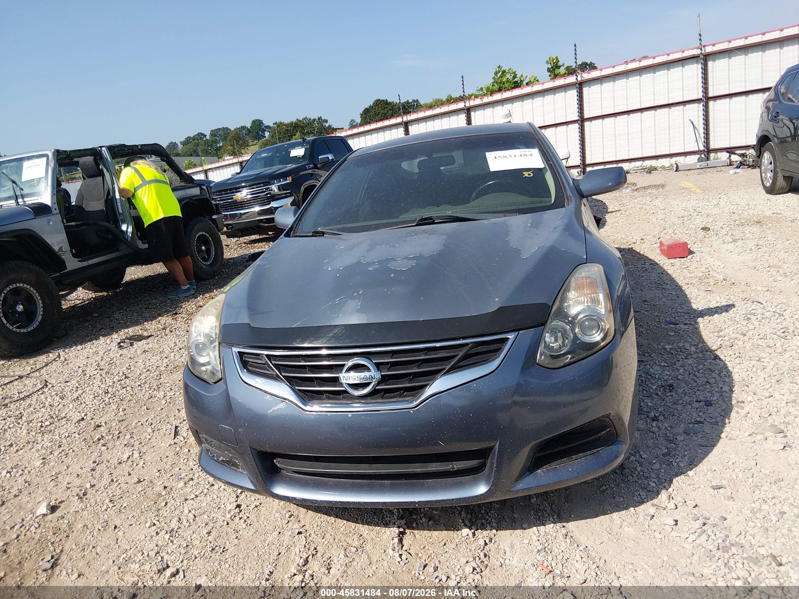 2011 Nissan Altima 2.5 S Gray vin: 1N4AL2EP2BC149305