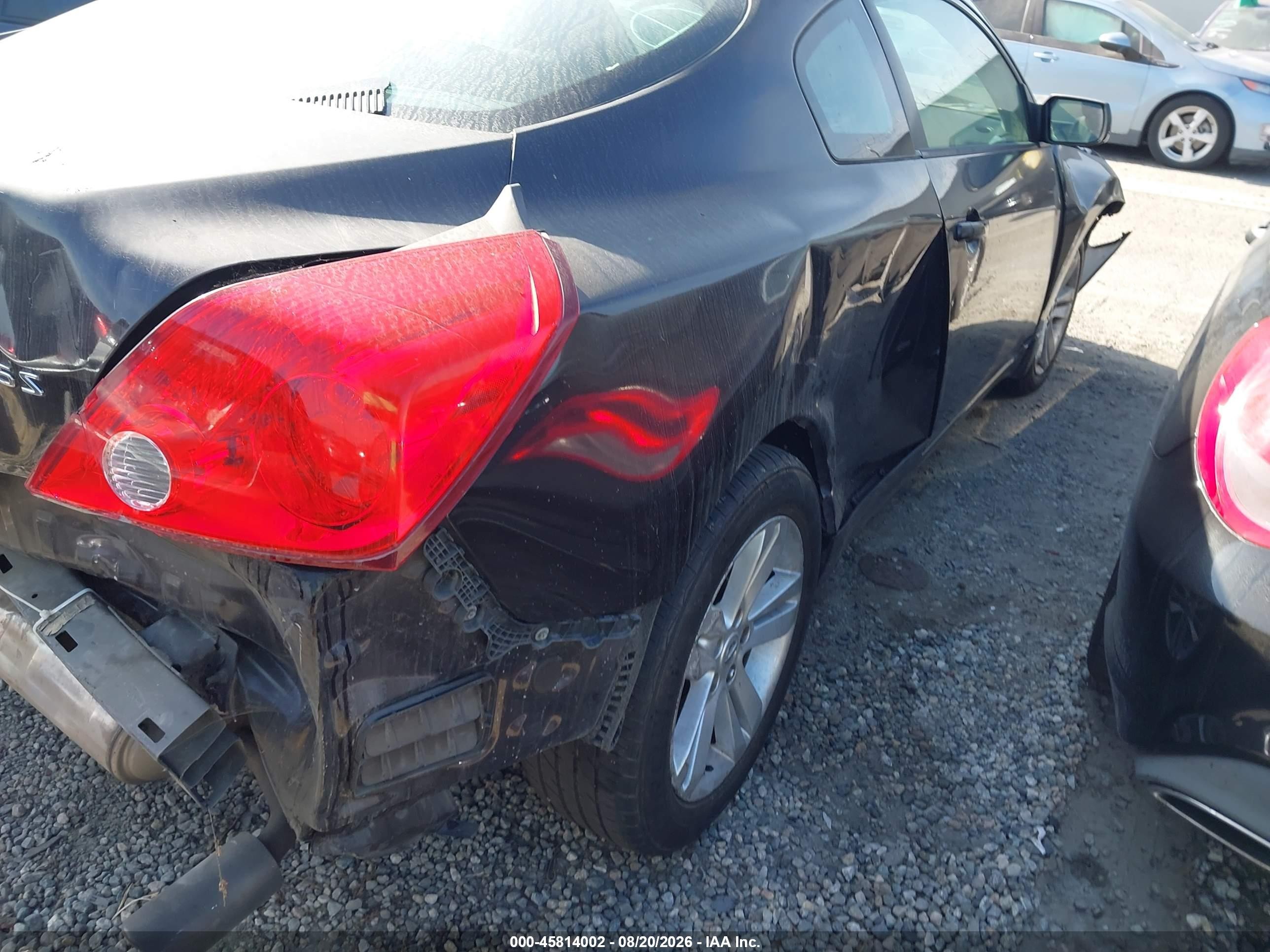 2011 Nissan Altima 2.5 S Black vin: 1N4AL2EP2BC170638