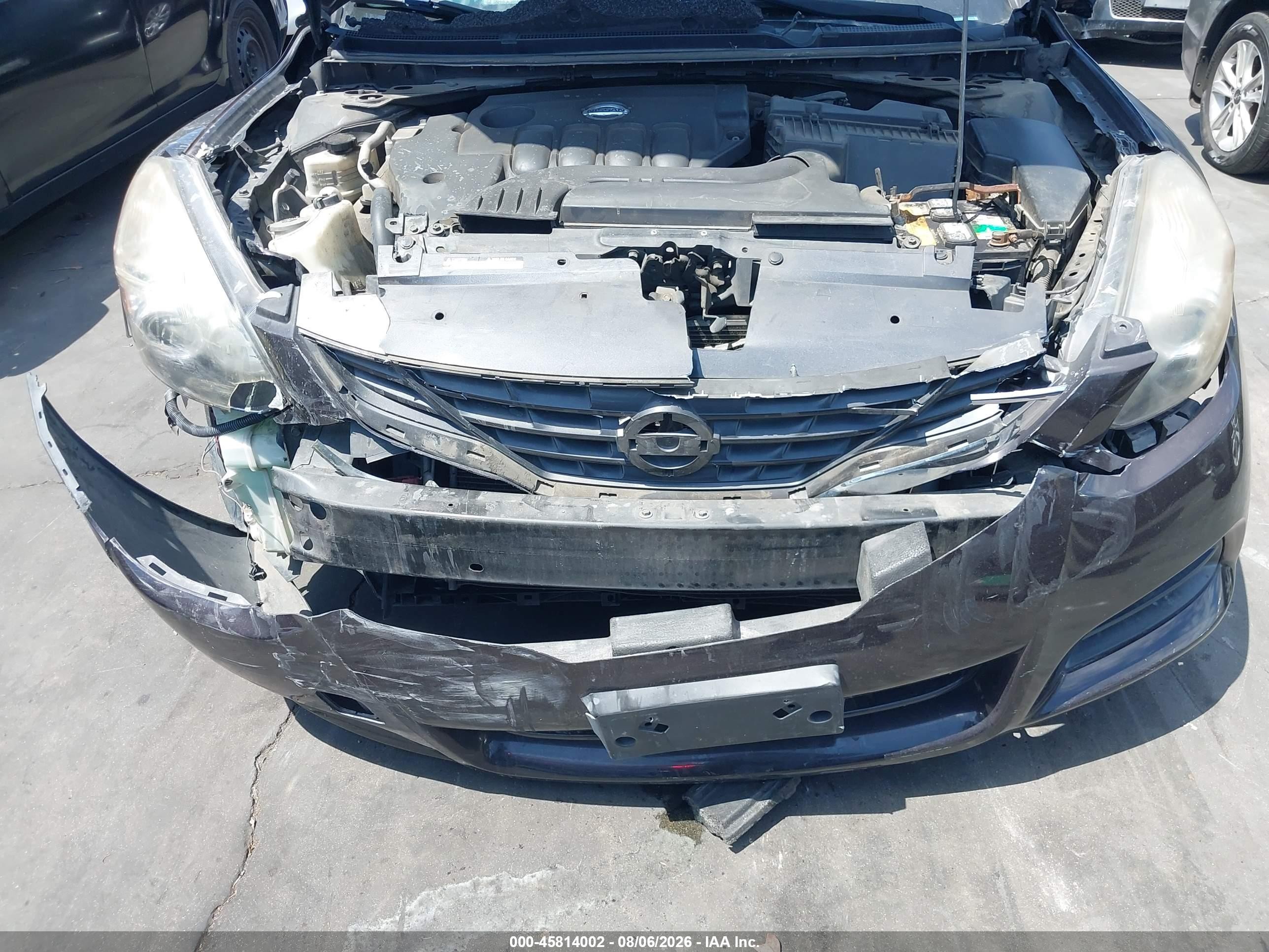 2011 Nissan Altima 2.5 S Black vin: 1N4AL2EP2BC170638