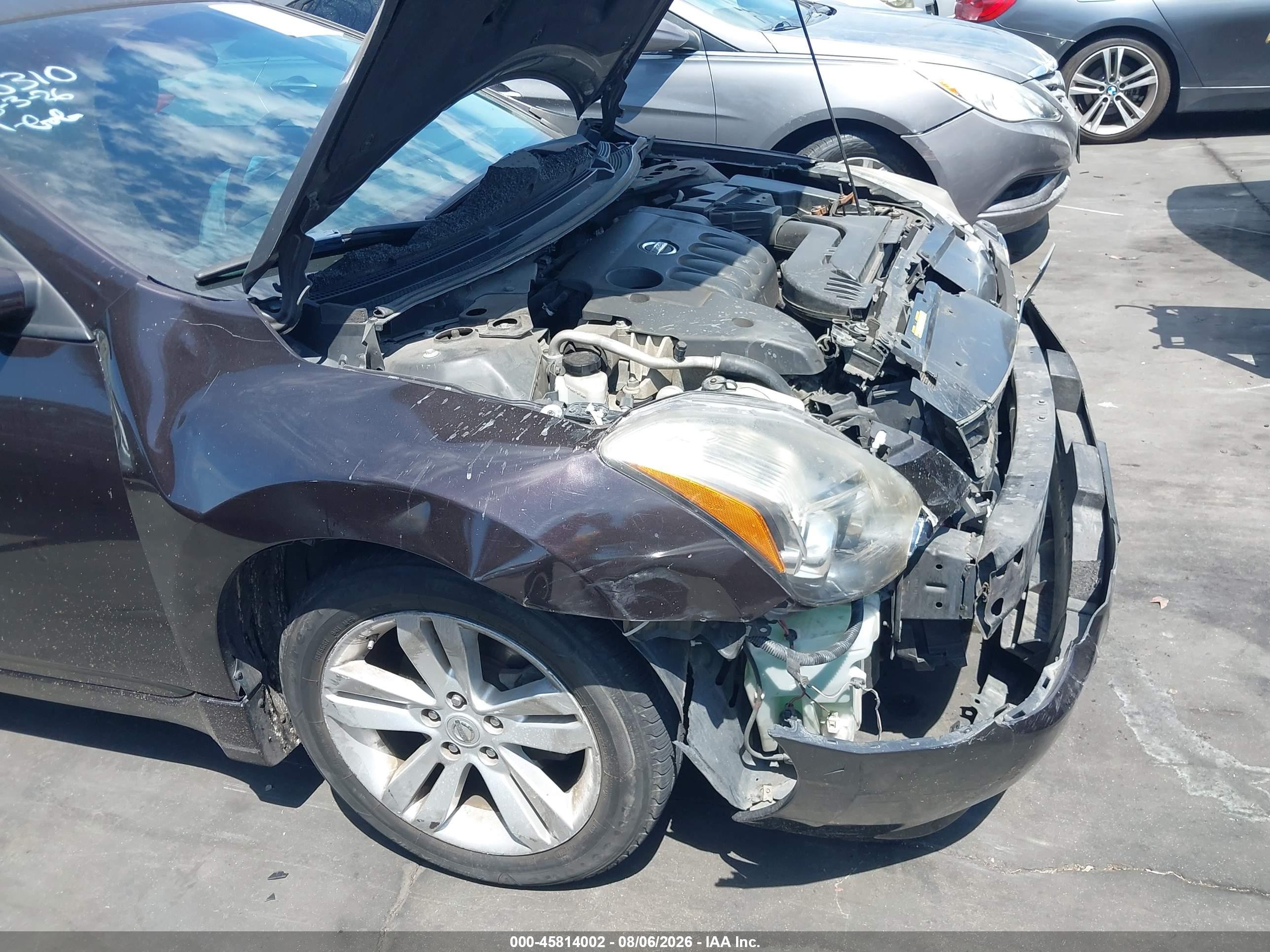 2011 Nissan Altima 2.5 S Black vin: 1N4AL2EP2BC170638