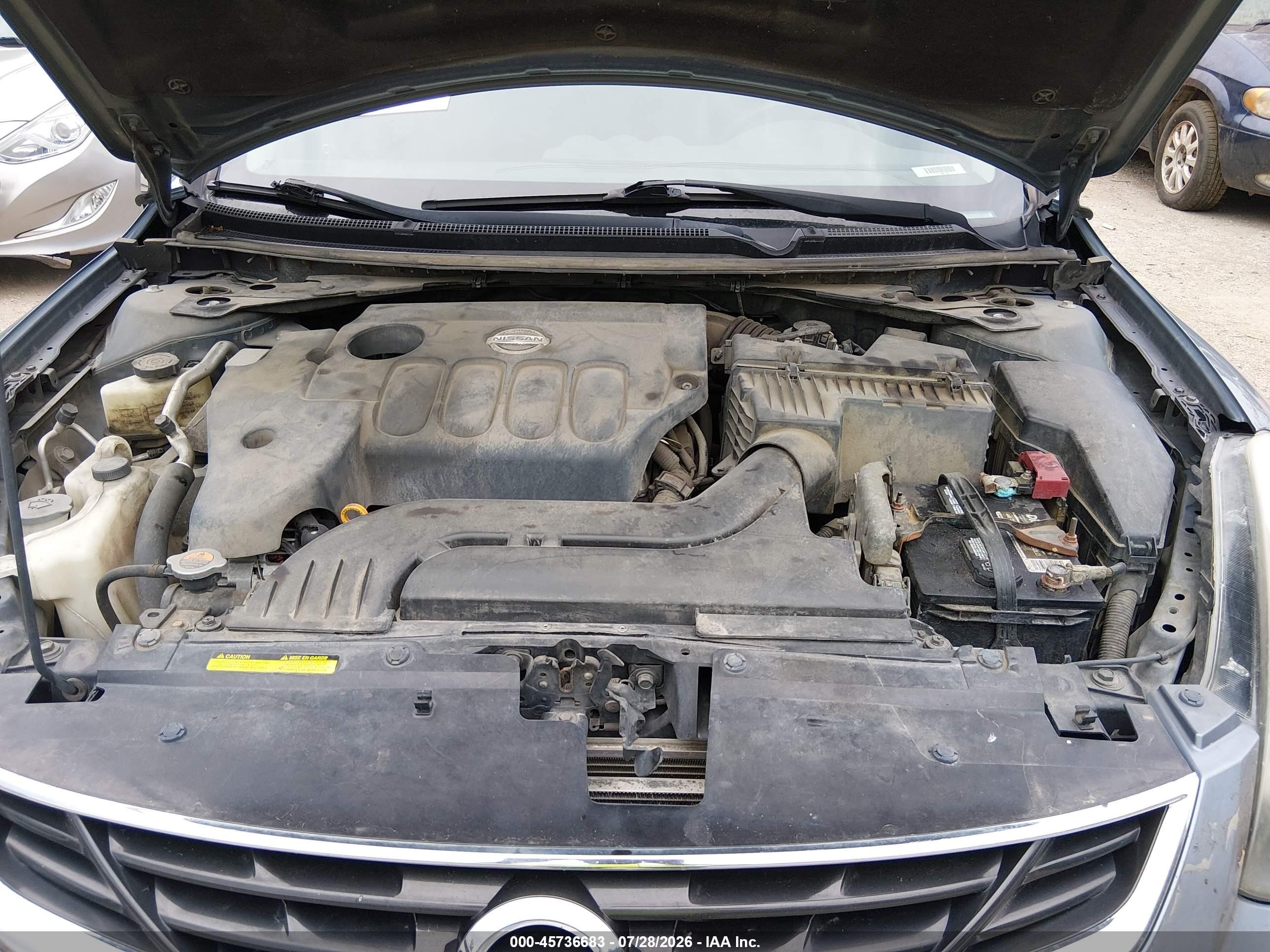 2012 Nissan Altima 2.5 S Black vin: 1N4AL2EP2CC102504