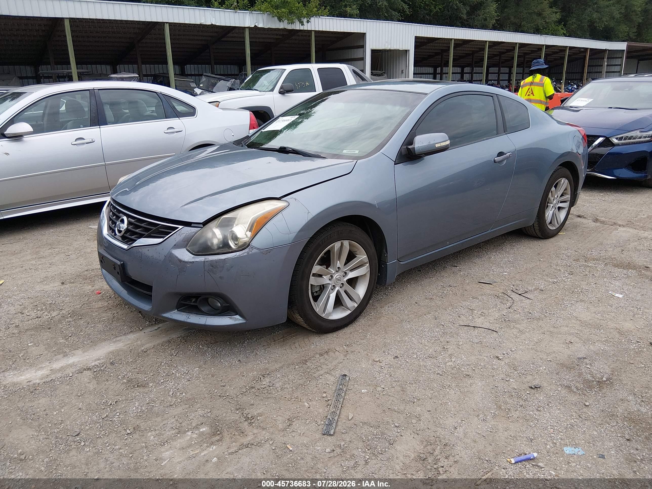 2012 Nissan Altima 2.5 S Black vin: 1N4AL2EP2CC102504