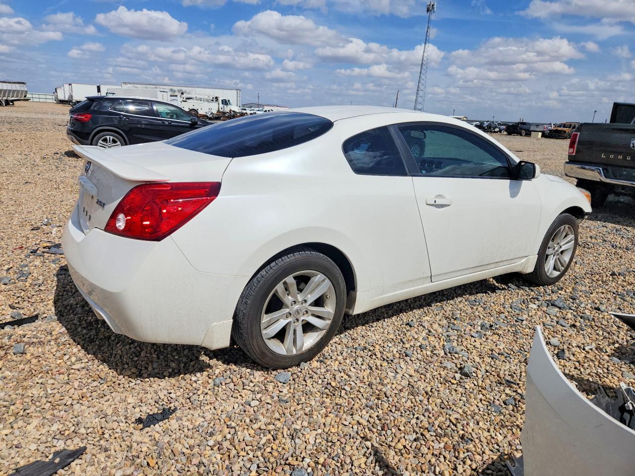 2012 Nissan Altima S White vin: 1N4AL2EP2CC182385