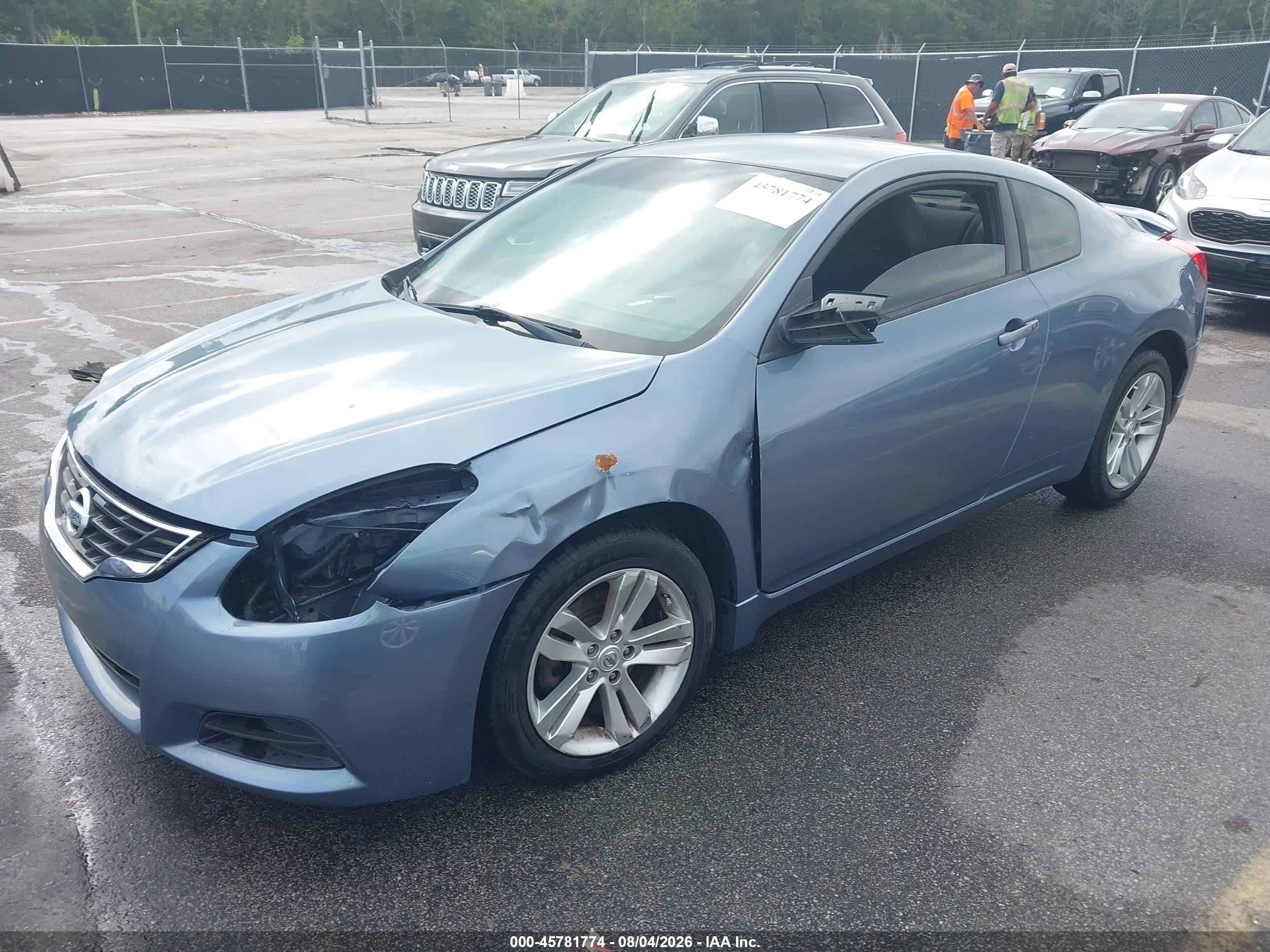 2012 Nissan Altima 2.5 S Blue vin: 1N4AL2EP2CC194262