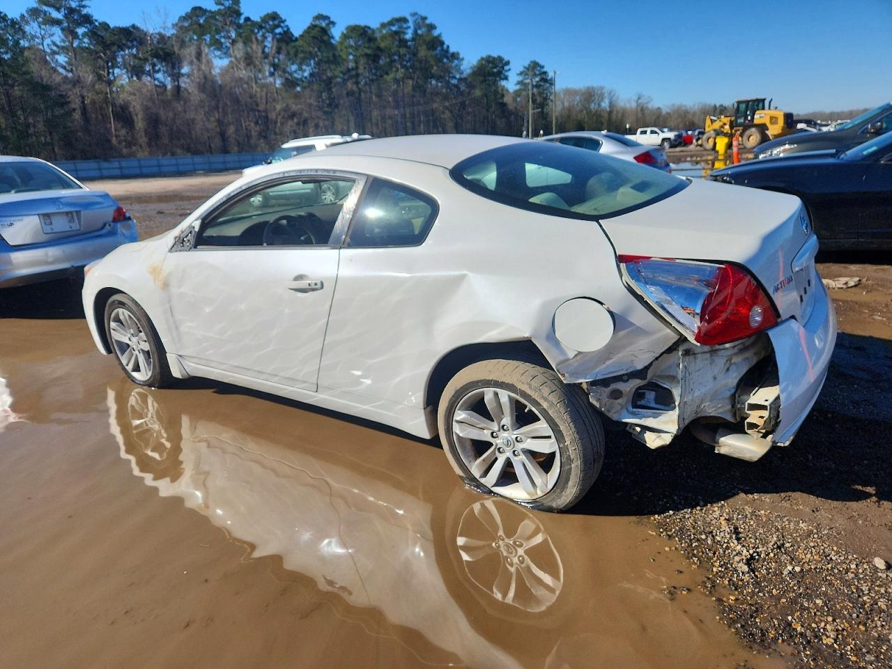 2012 Nissan Altima S White vin: 1N4AL2EP2CC218883